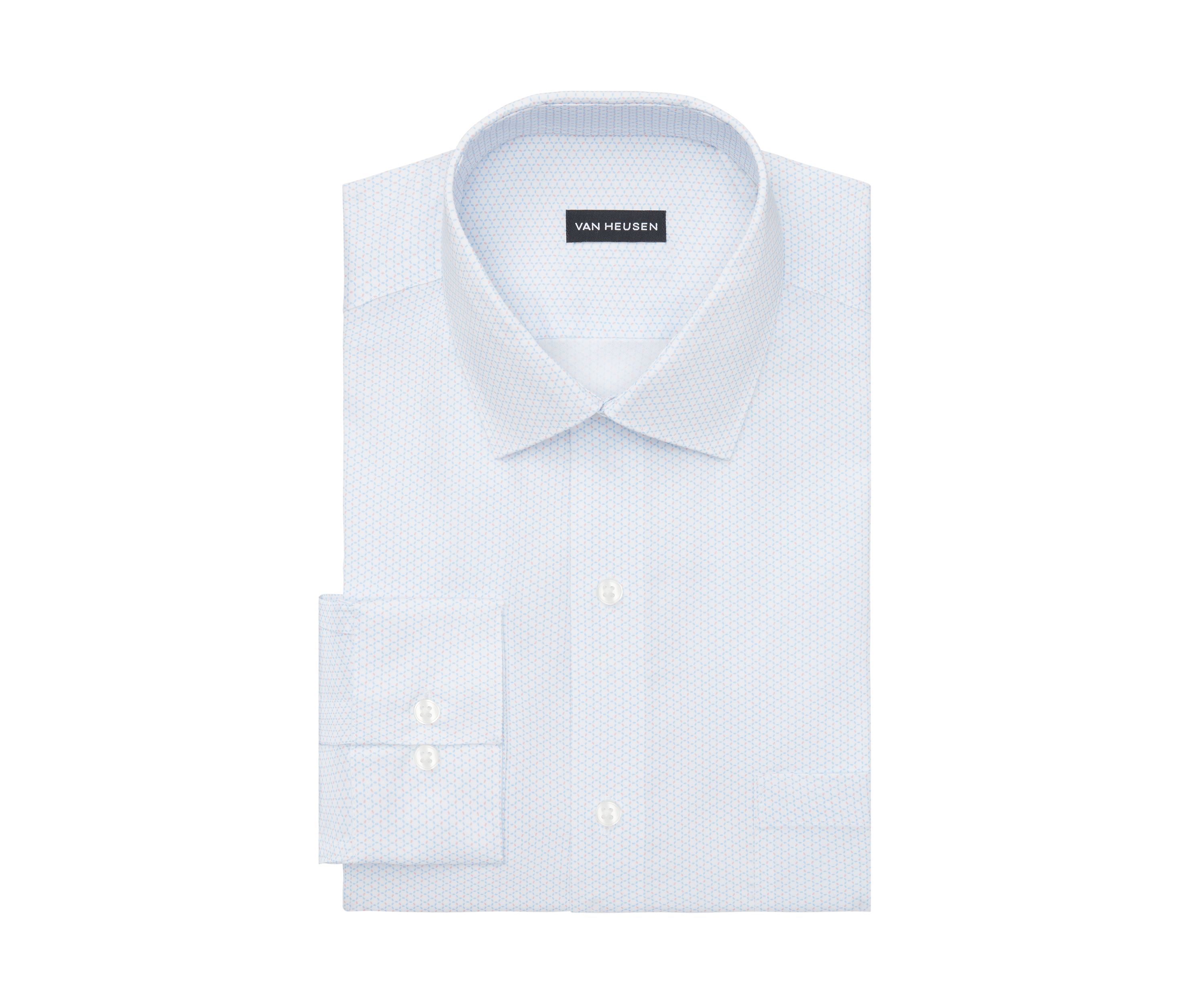 Mens Big Ultra Wrinkle Free Dress Shirt