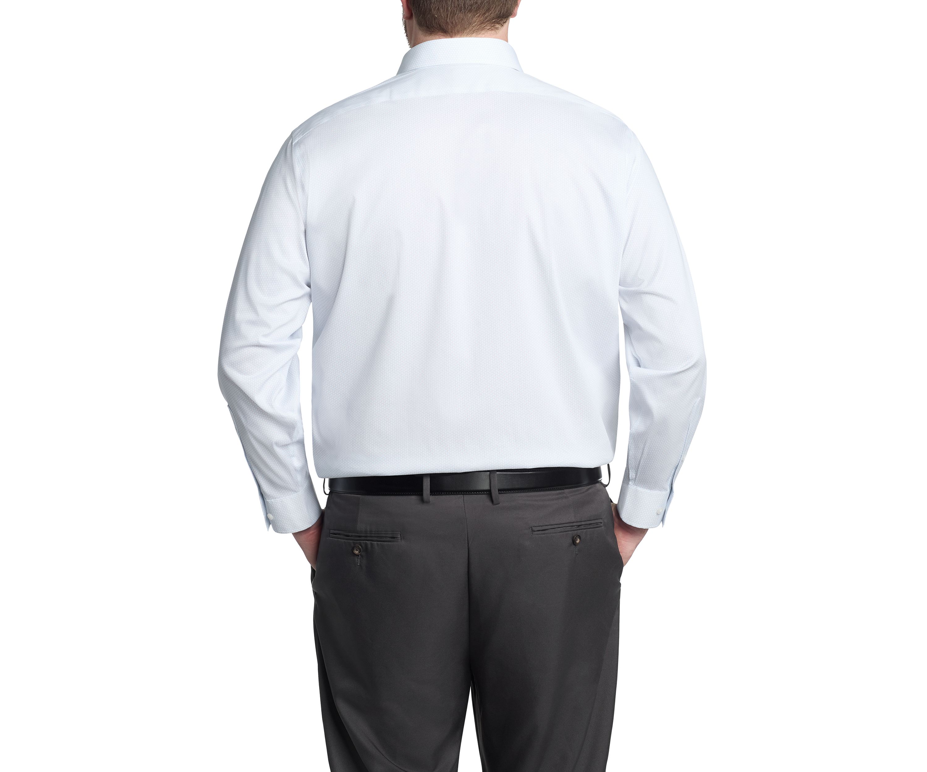 Mens Big Ultra Wrinkle Free Dress Shirt