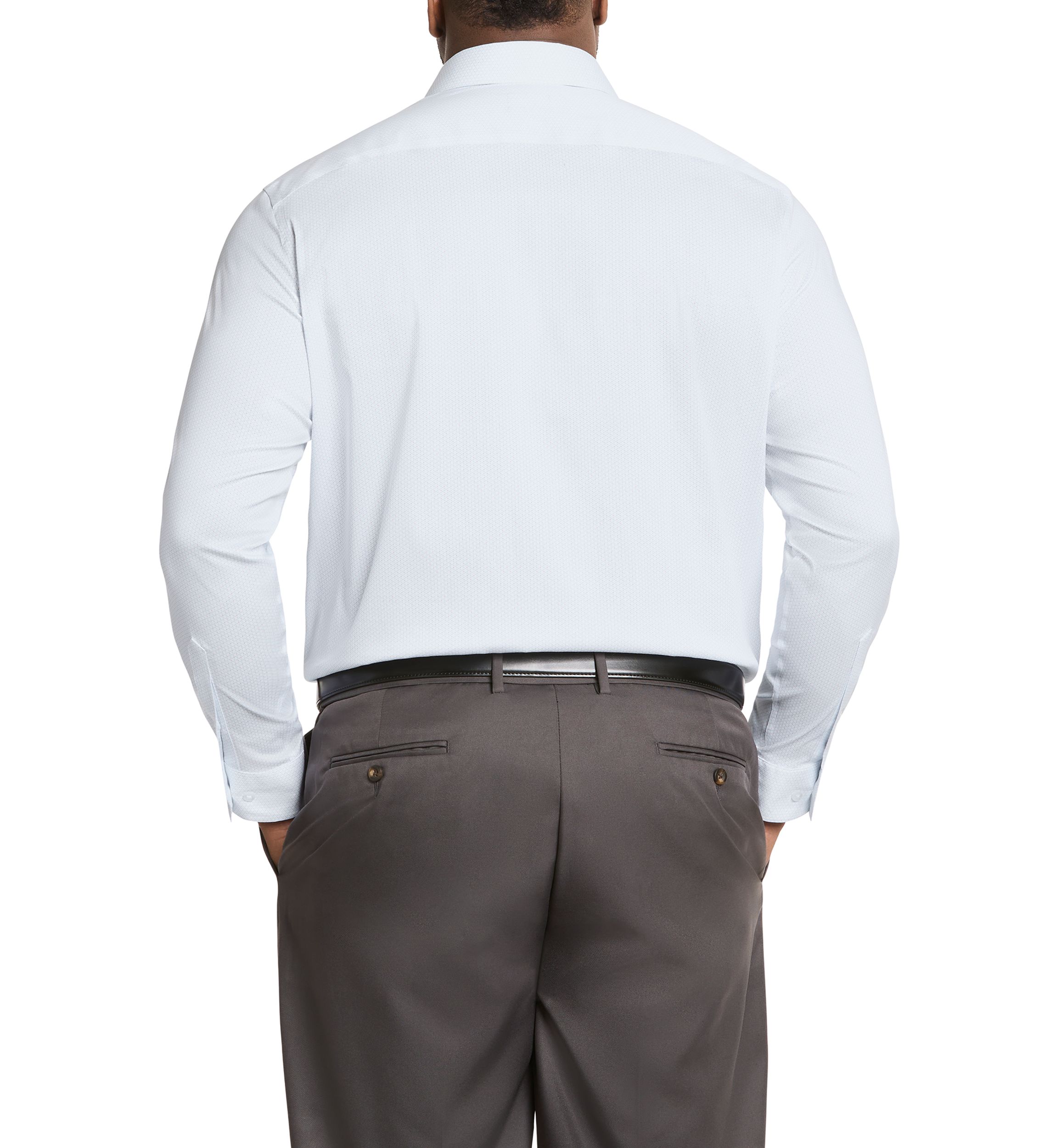 Big & Tall Ultra Wrinkle Free Flex Collar Dress Shirt