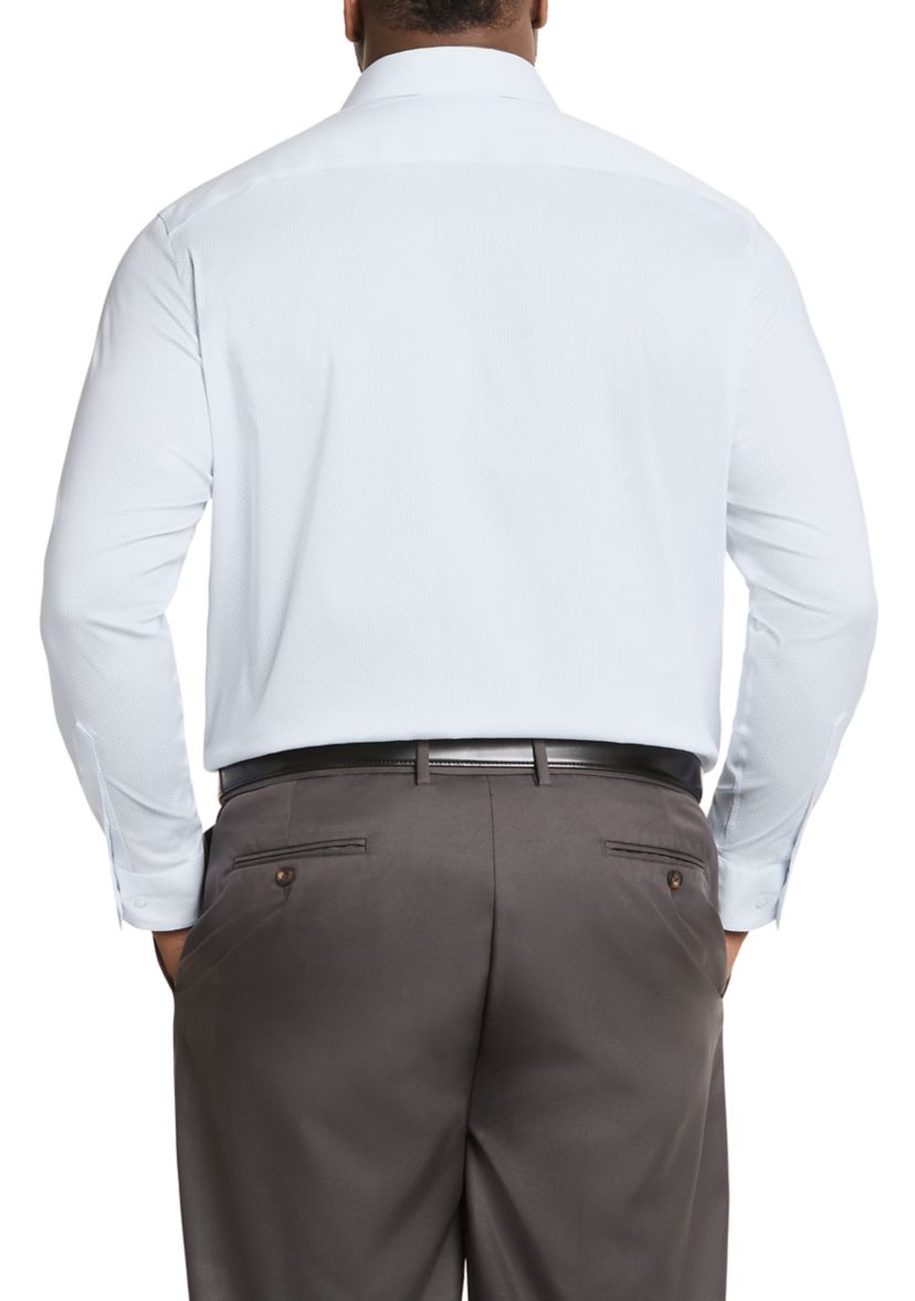 Big & Tall Ultra Wrinkle Free Flex Collar Dress Shirt