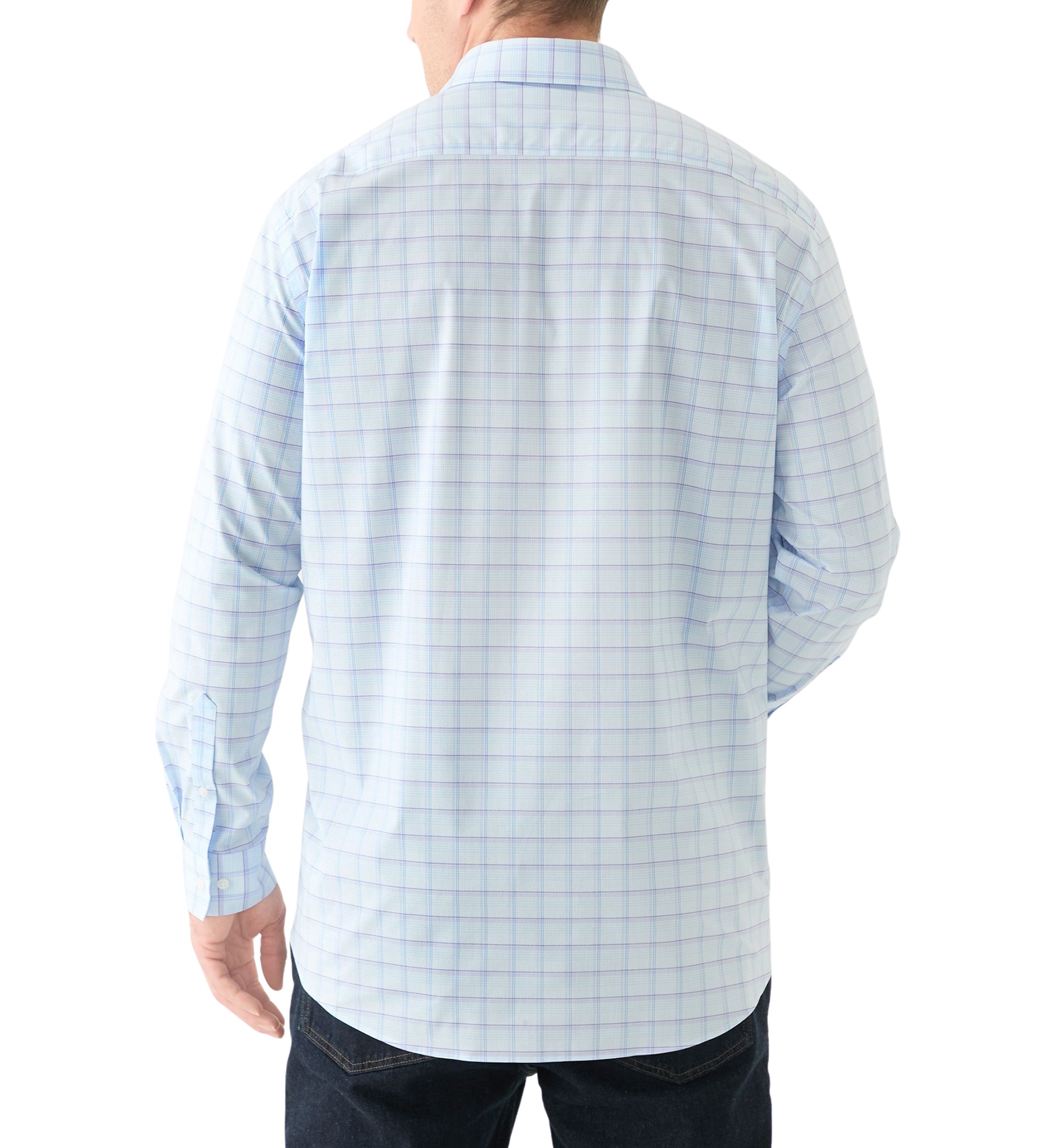 Mens Tall Ultra Wrinkle Free Dress Shirt