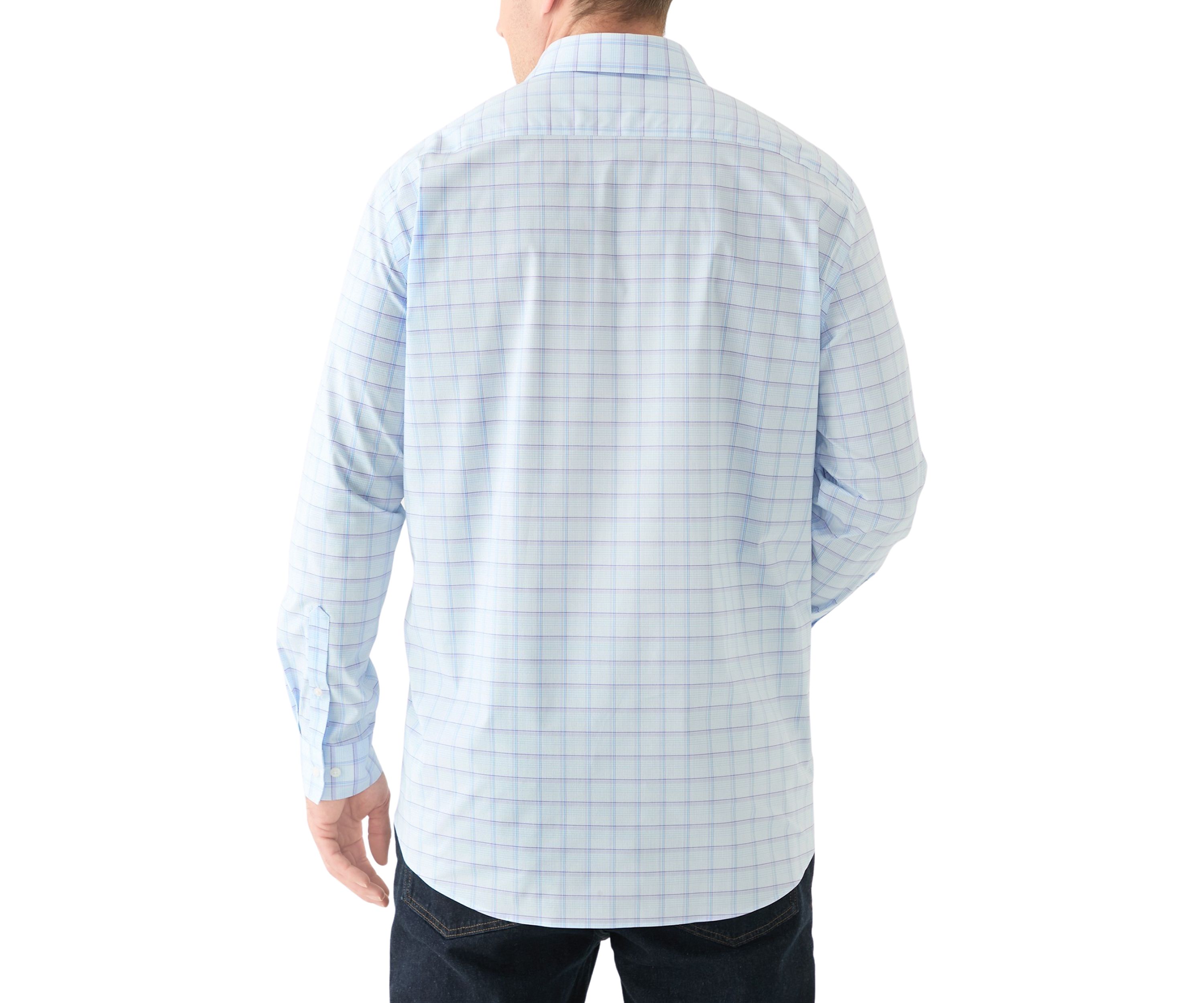 Mens Tall Ultra Wrinkle Free Dress Shirt