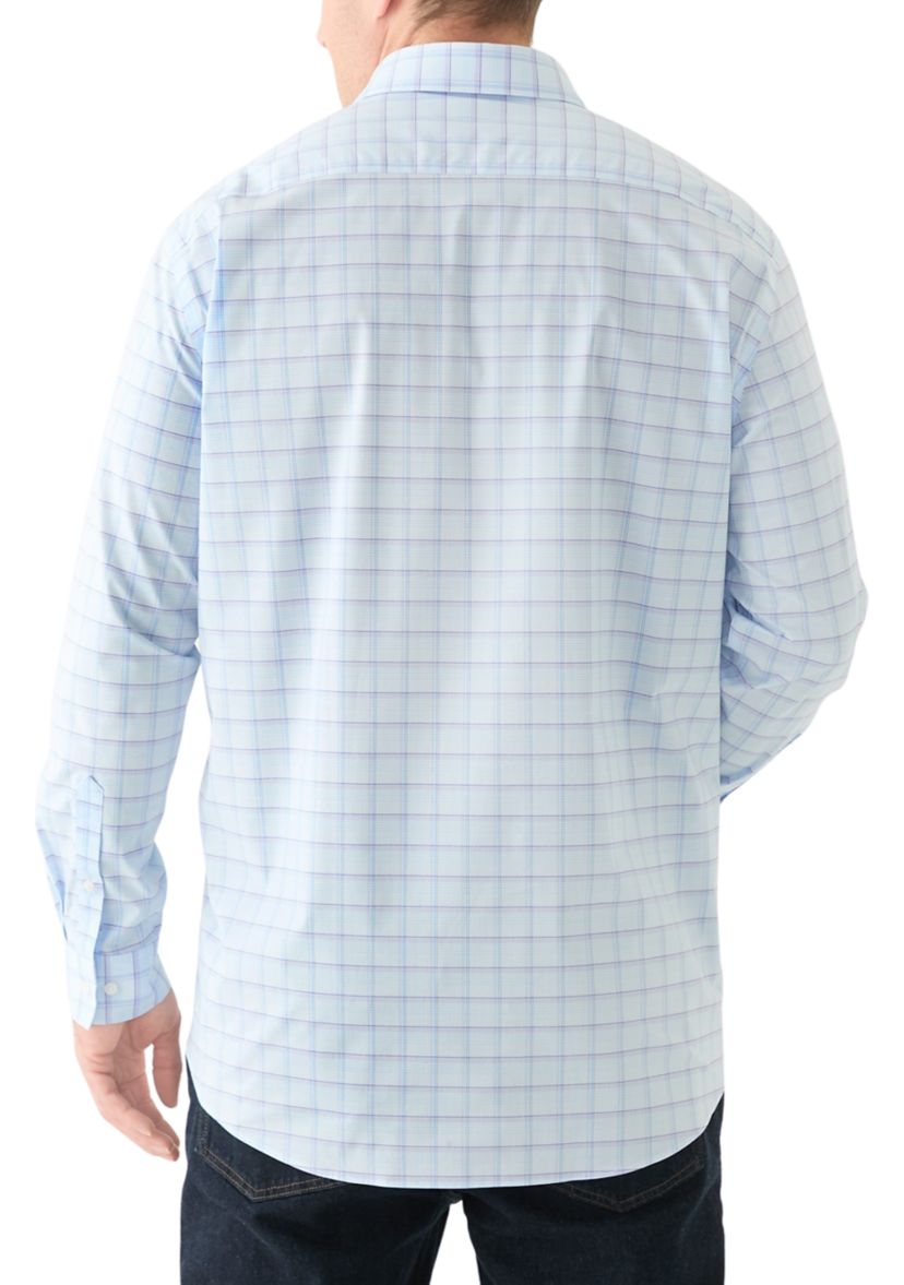 Mens Tall Ultra Wrinkle Free Dress Shirt