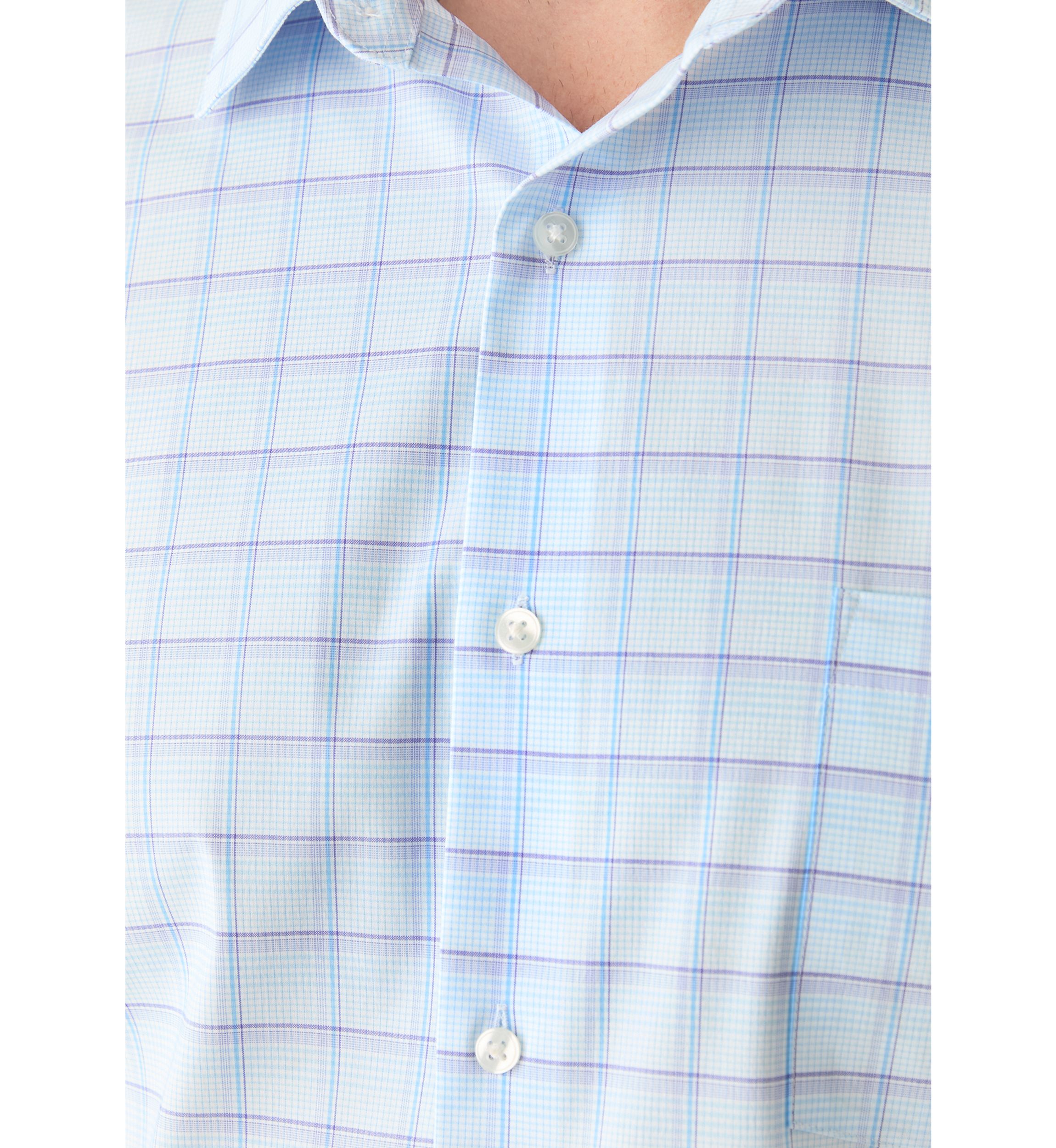 Mens Tall Ultra Wrinkle Free Dress Shirt