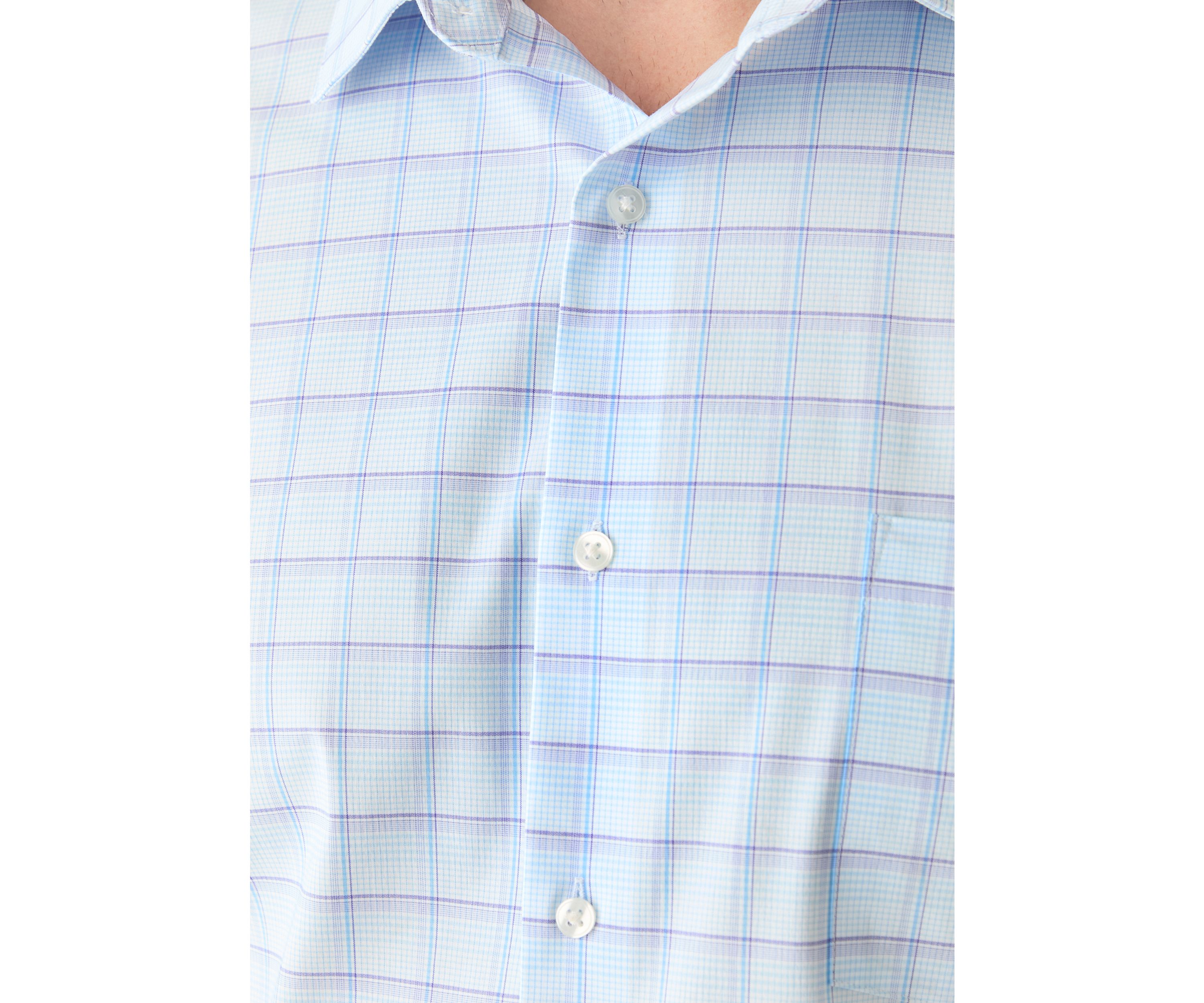 Mens Tall Ultra Wrinkle Free Dress Shirt