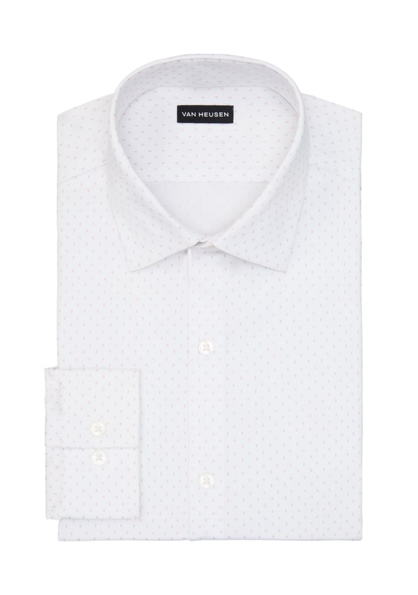 Mens Tall Comfort Performance Dress Shirt
