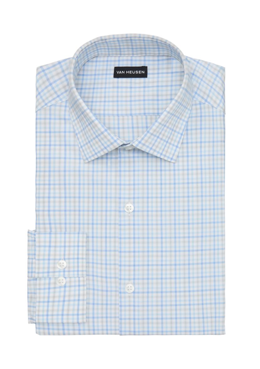 Mens Tall Comfort Performance Dress Shirt