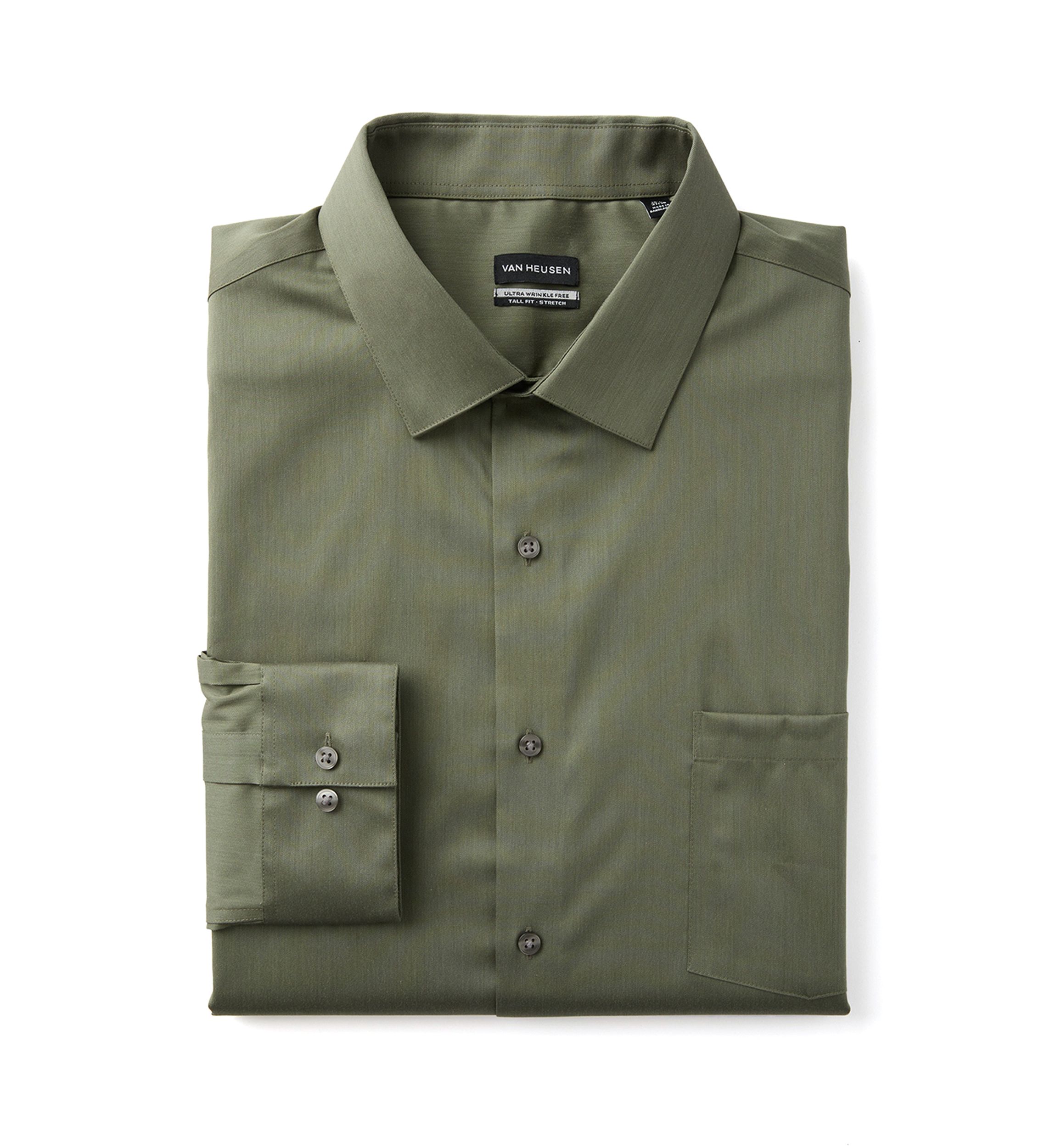 Big & Tall Ultra Wrinkle-Free Flex Collar Dress Shirt