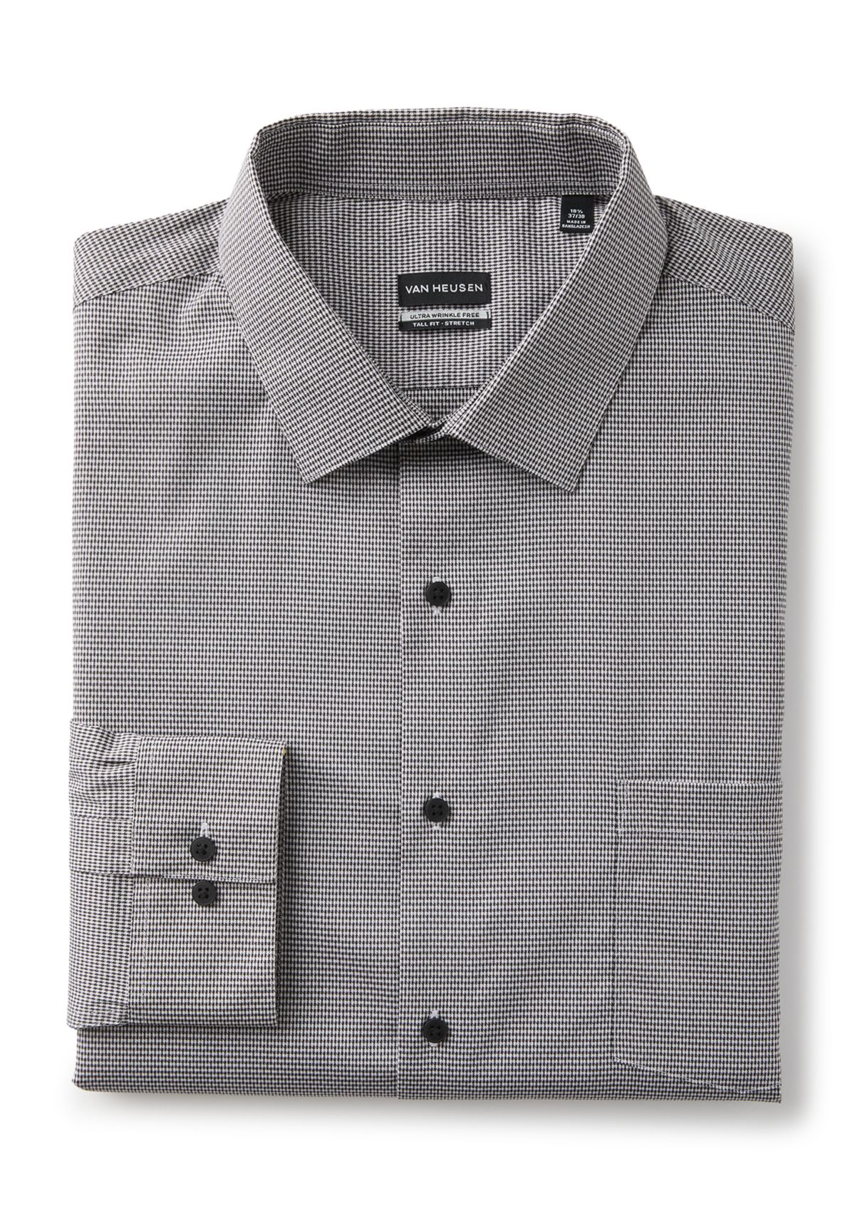 Mens Big Long Sleeve Button Down Shirt 