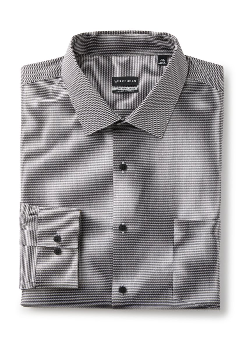 Mens Big Long Sleeve Button Down Shirt 