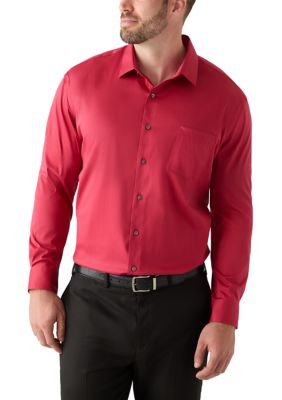 Van Heusen Men's Big & Tall Ultra Wrinkle Free Flex Collar Dress Shirt, 18.5 37/38