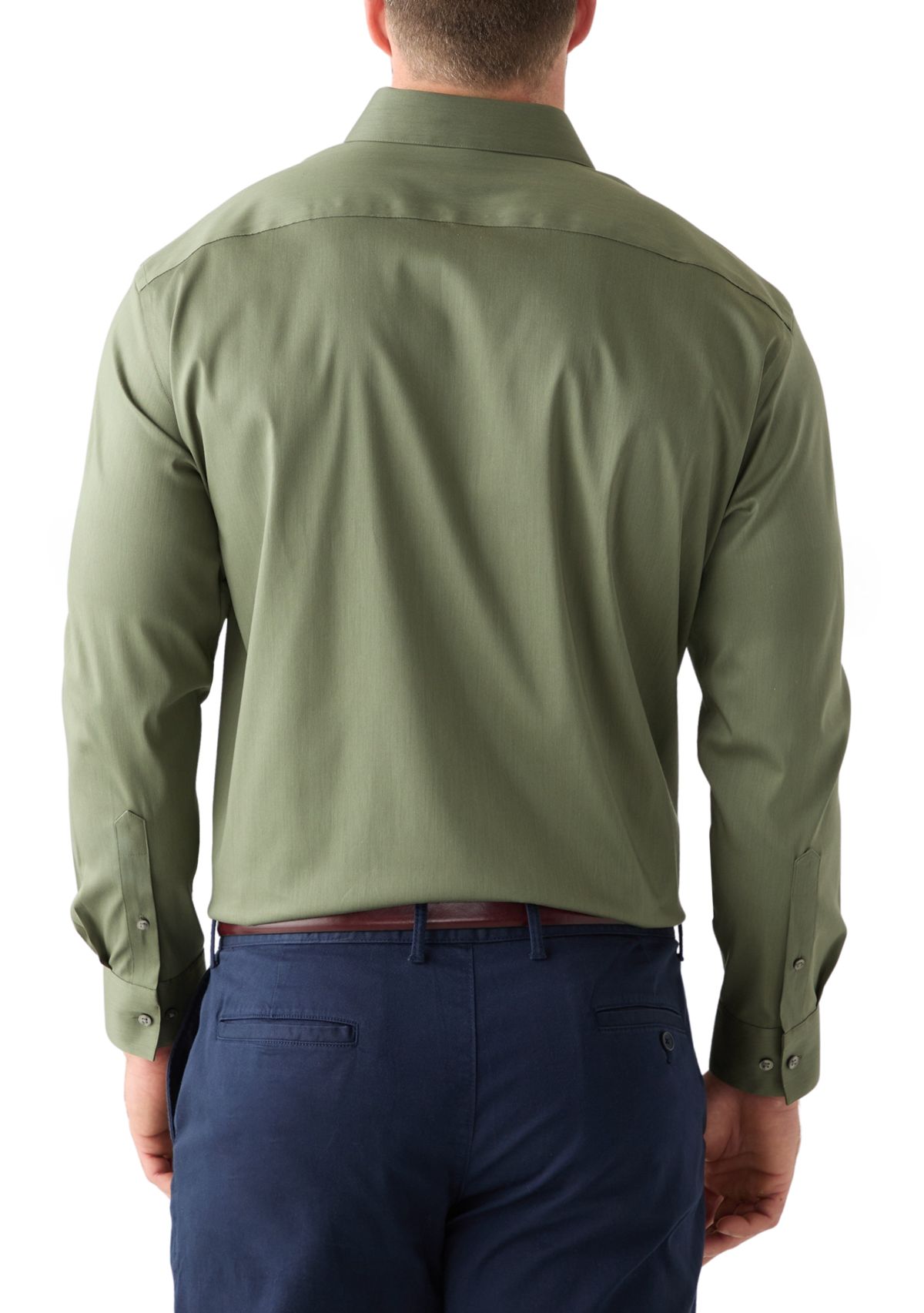 Big & Tall Ultra Wrinkle Free Flex Collar Dress Shirt