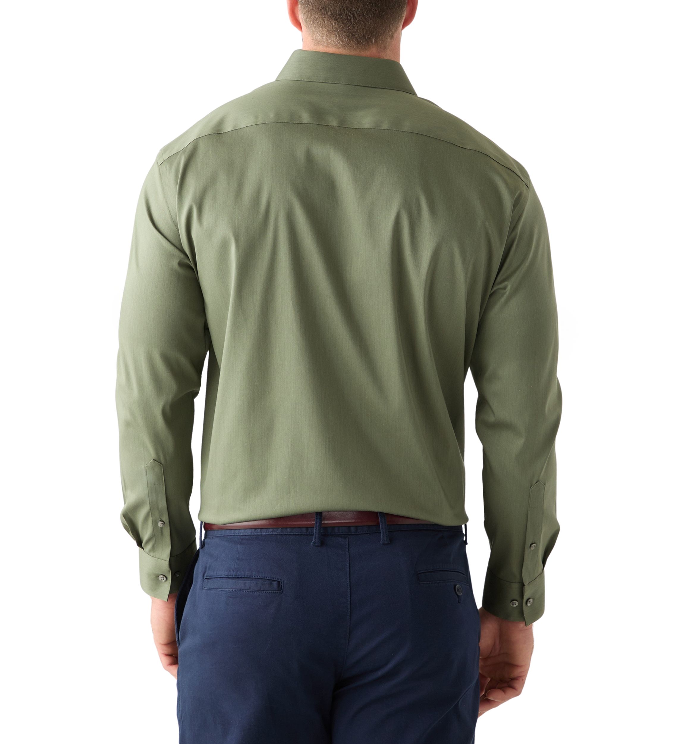Big & Tall Ultra Wrinkle Free Flex Collar Dress Shirt