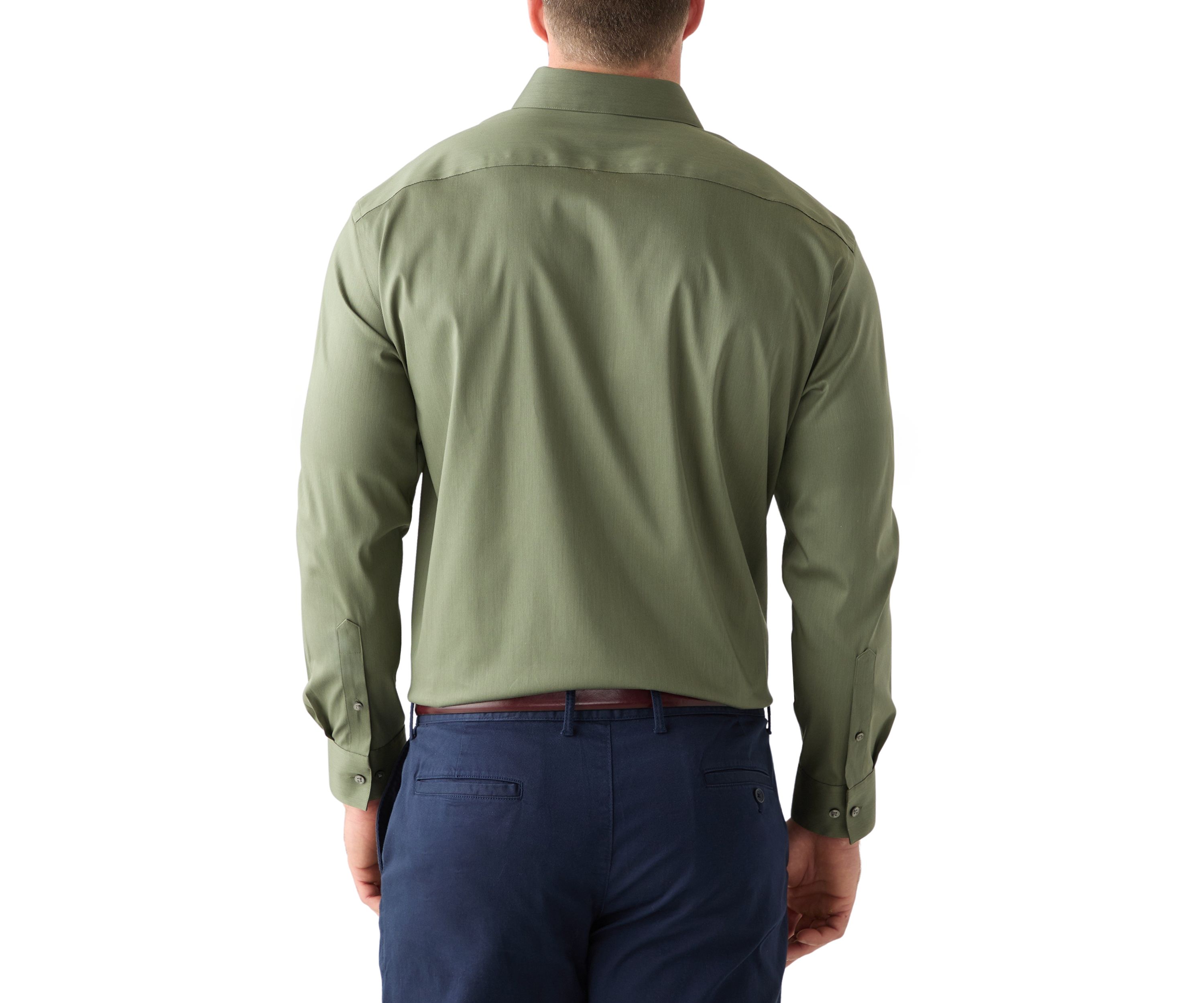 Big & Tall Ultra Wrinkle Free Flex Collar Dress Shirt