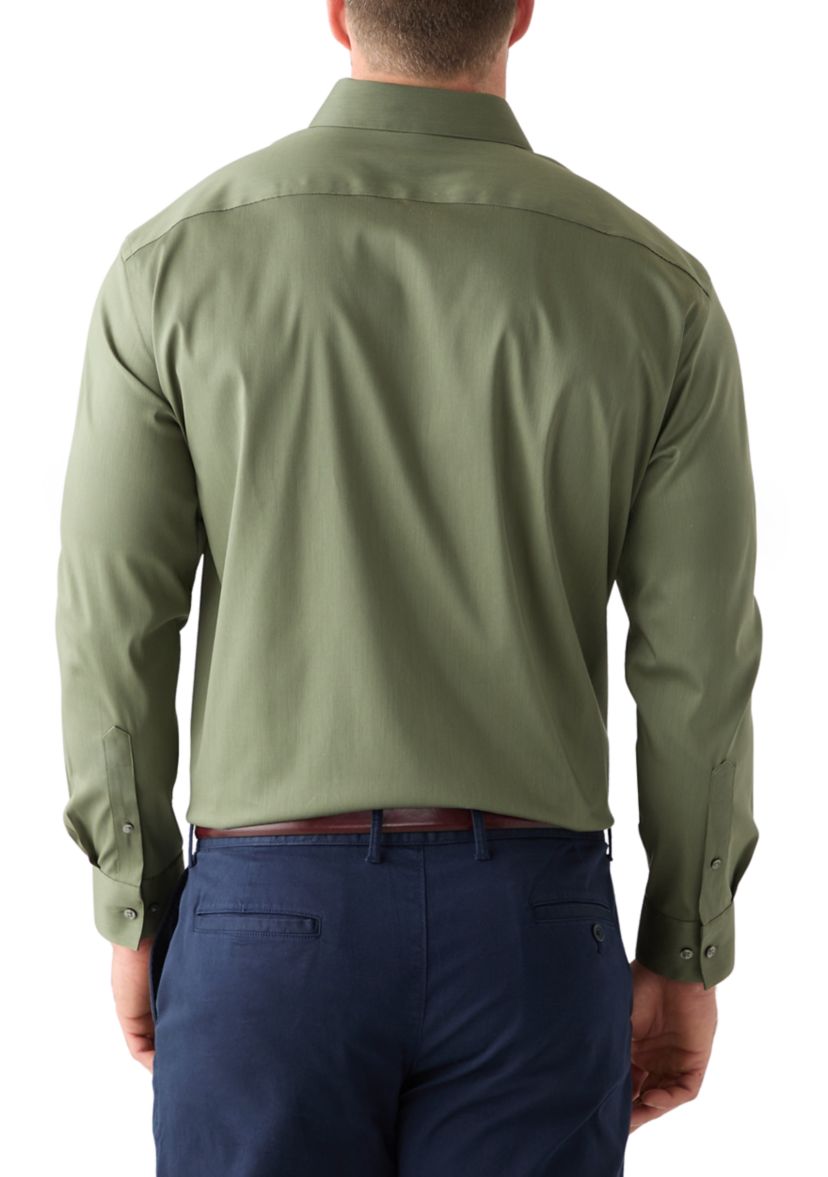 Big & Tall Ultra Wrinkle Free Flex Collar Dress Shirt