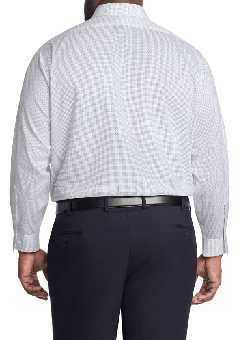 Big & Tall Ultra Wrinkle Free Flex Collar Dress Shirt
