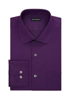Men's Van Heusen Everyday Defense, Big & Tall, Purple, 18 32/33
