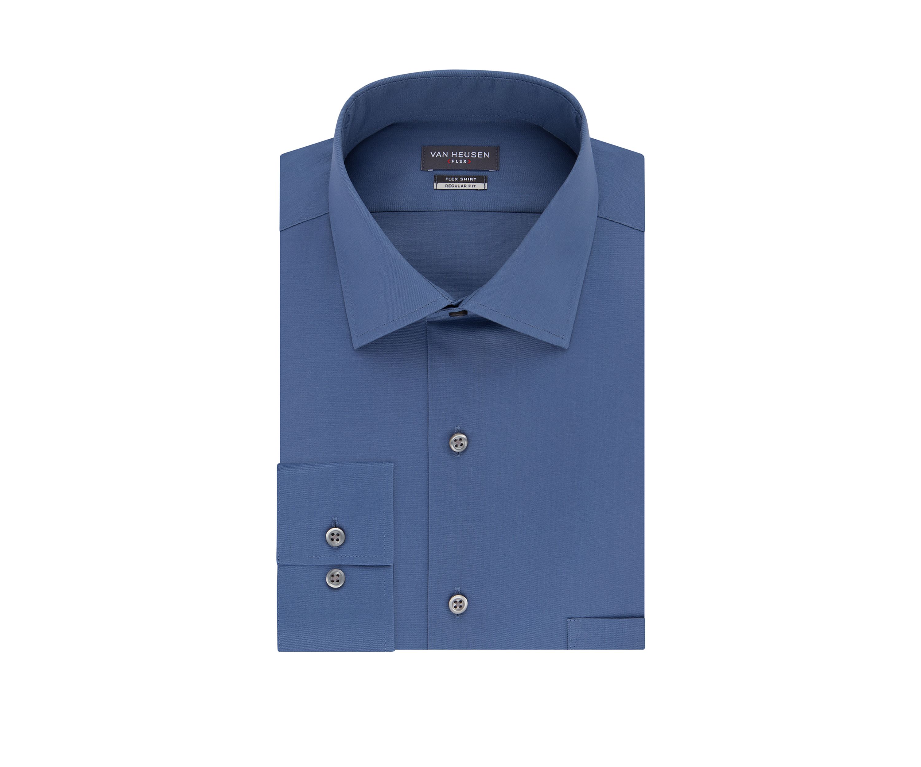 Regular Fit Stretch Flex Collar Dress Shirt