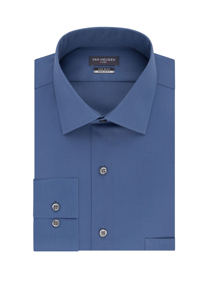 Regular Fit Stretch Flex Collar Dress Shirt