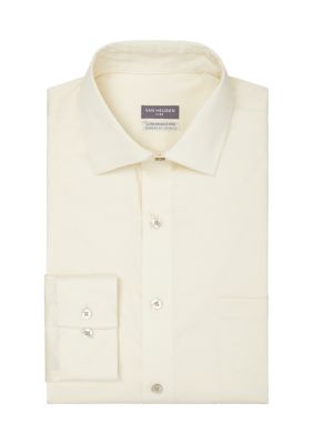 Men's Van Heusen Extreme White Endurance Regular-Fit French Cuff Dress Shirt