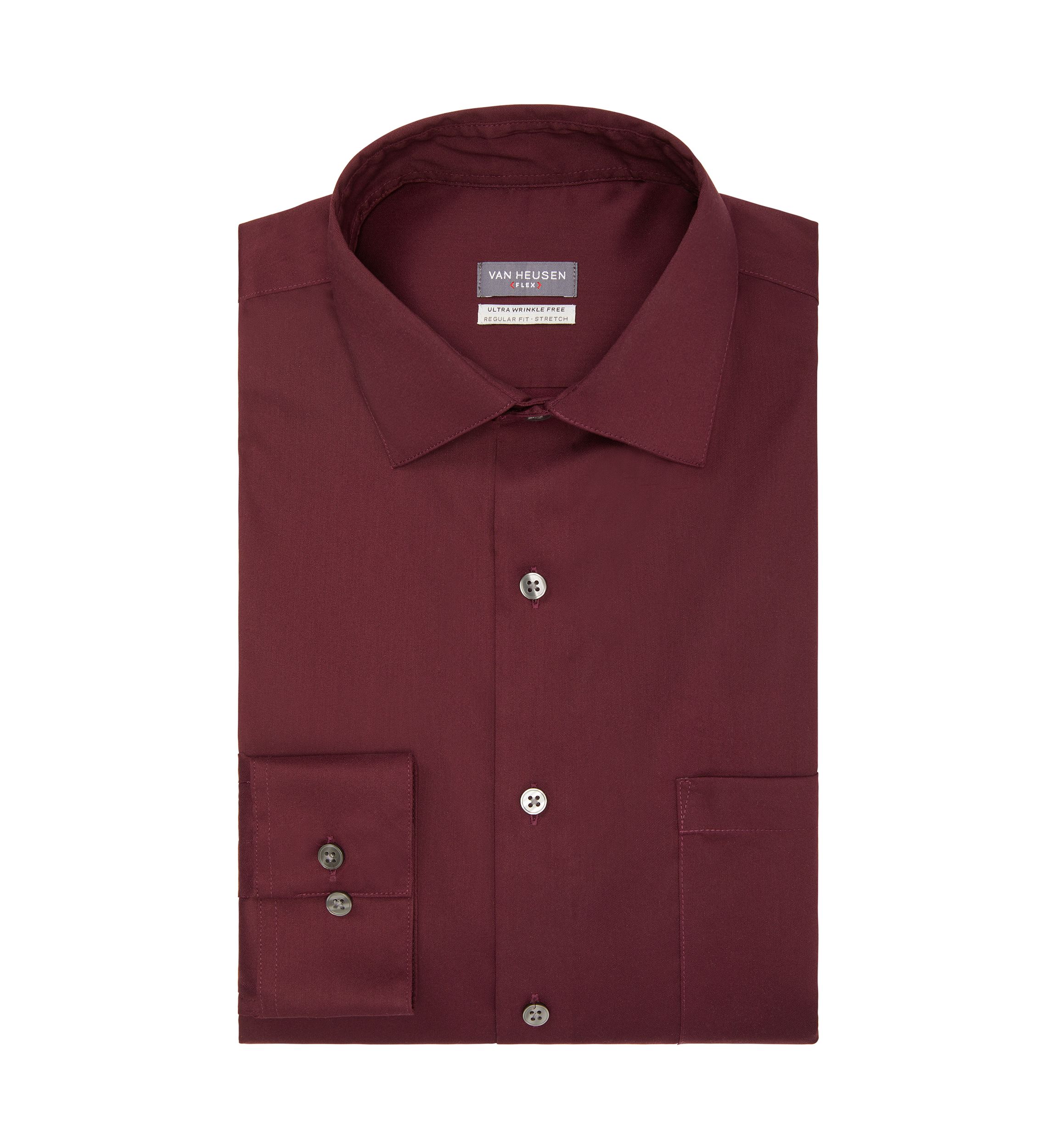 calvin klein burgundy slim fit dress shirt Calvin Klein Golf Uni Short Sleeve Polo Red XL Man main image 0