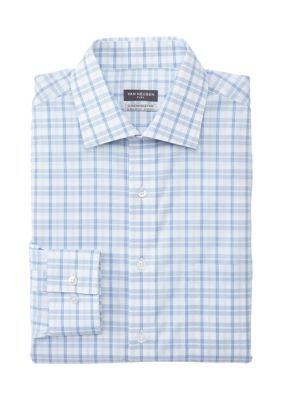 Regular Fit Ultra Flex Plaid Dress Shirt