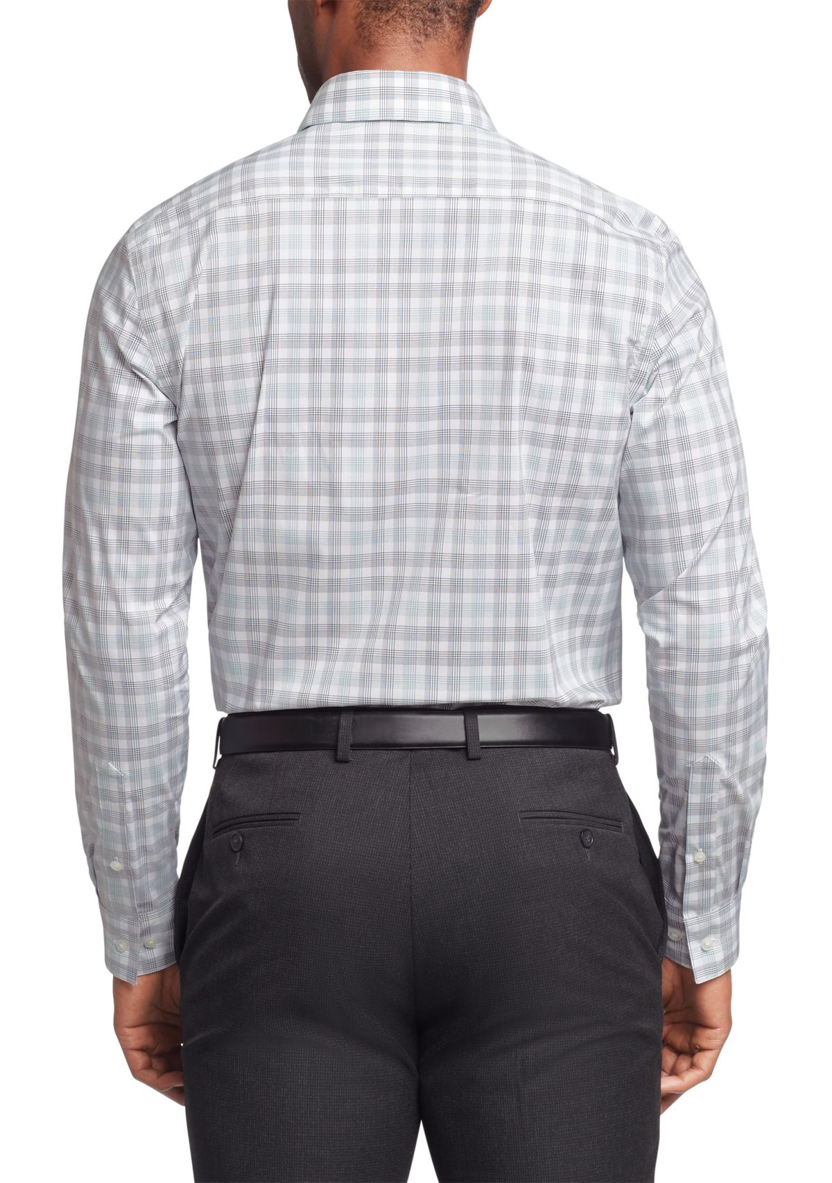  Mens Ultra Wrinkle Free Stretch Collar Shirt