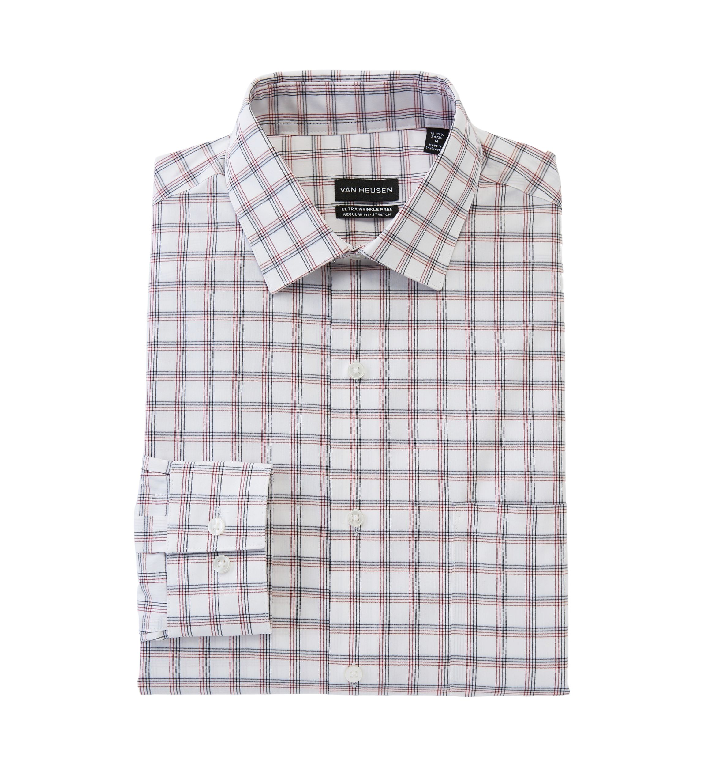 Flex Plaid Dress Shirt