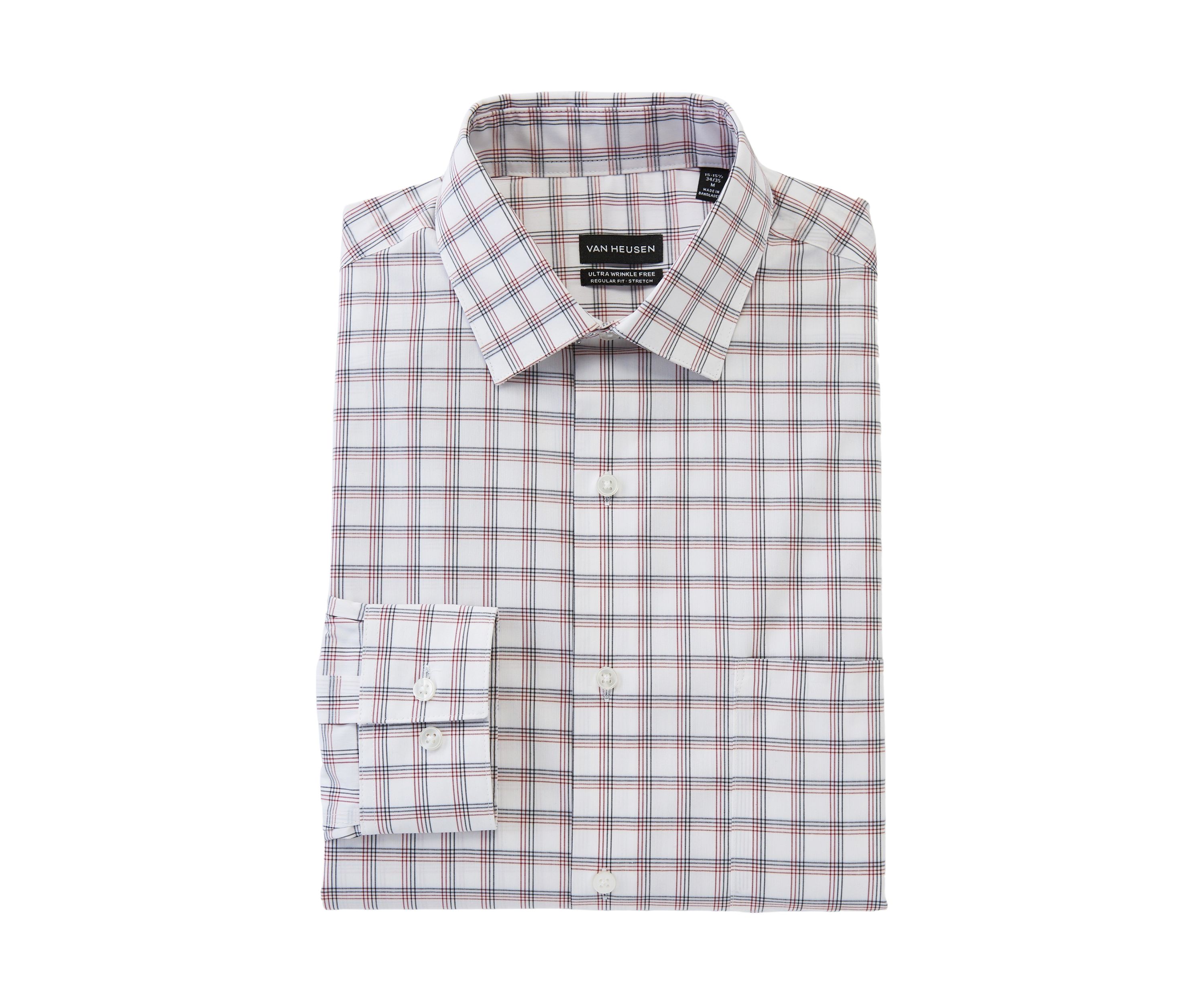Flex Plaid Dress Shirt