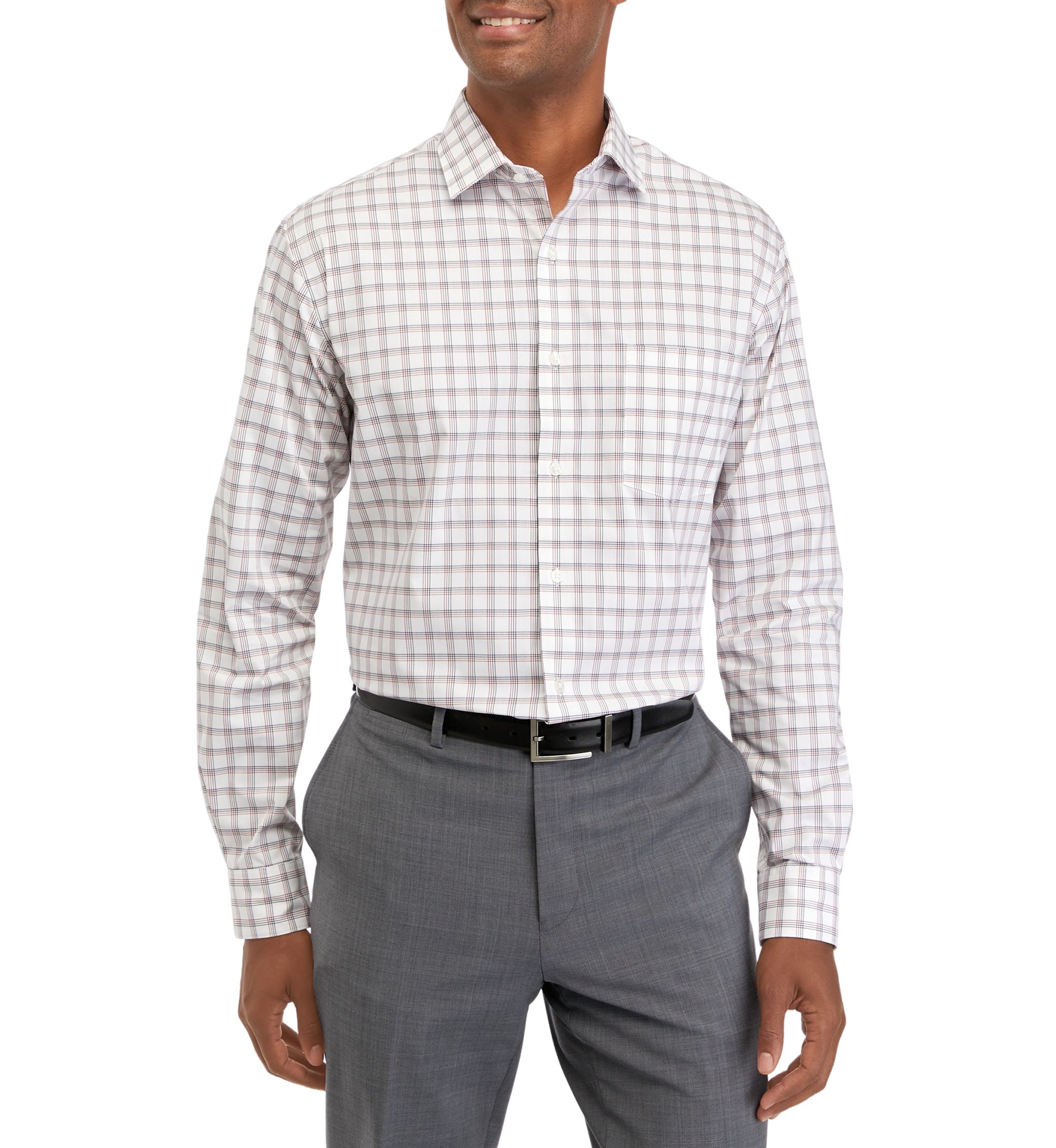 Flex Plaid Dress Shirt