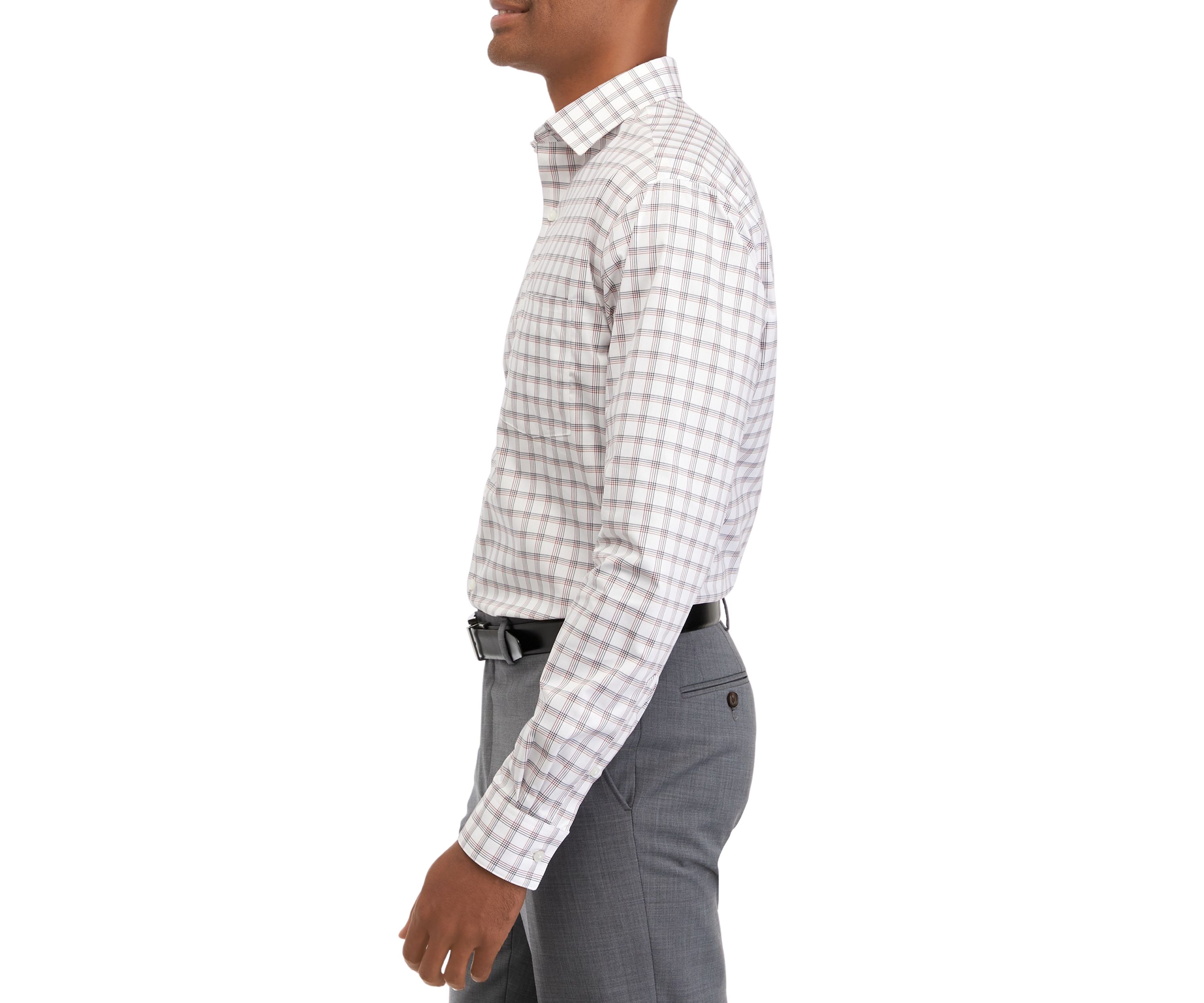 Flex Plaid Dress Shirt