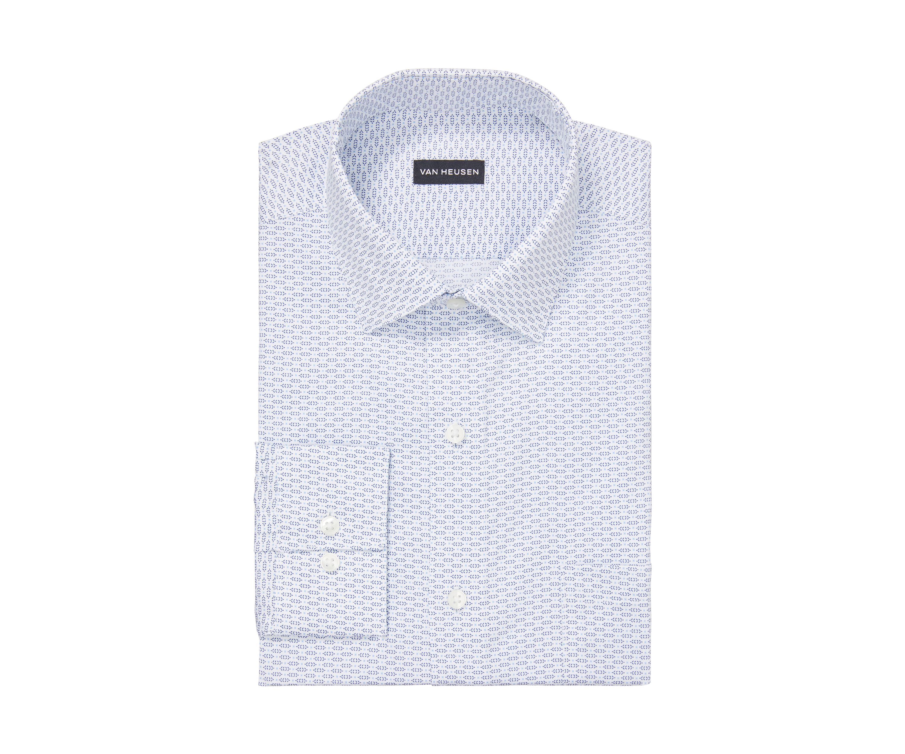  Mens Ultra Wrinkle Free Stretch Collar Shirt