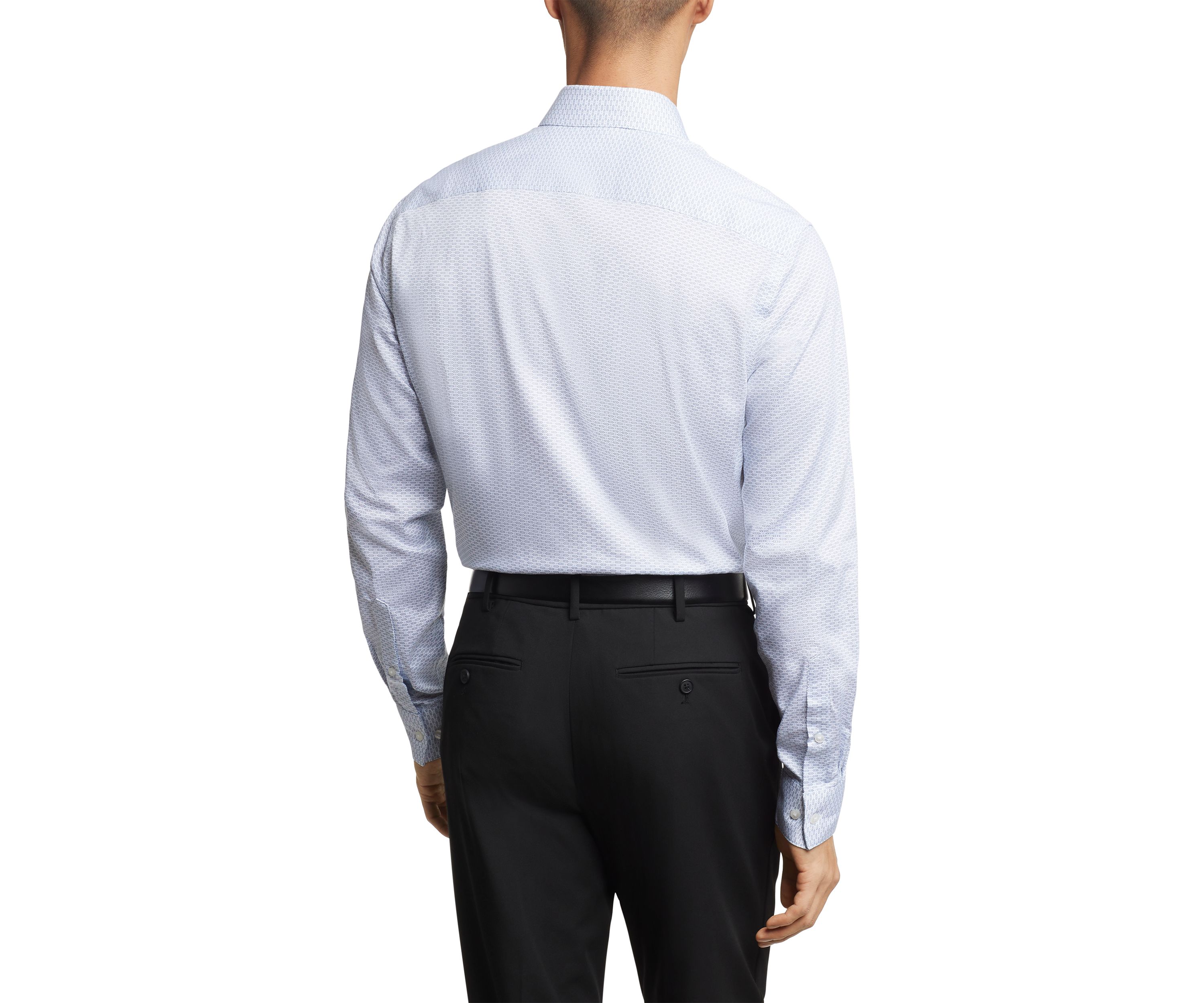  Mens Ultra Wrinkle Free Stretch Collar Shirt