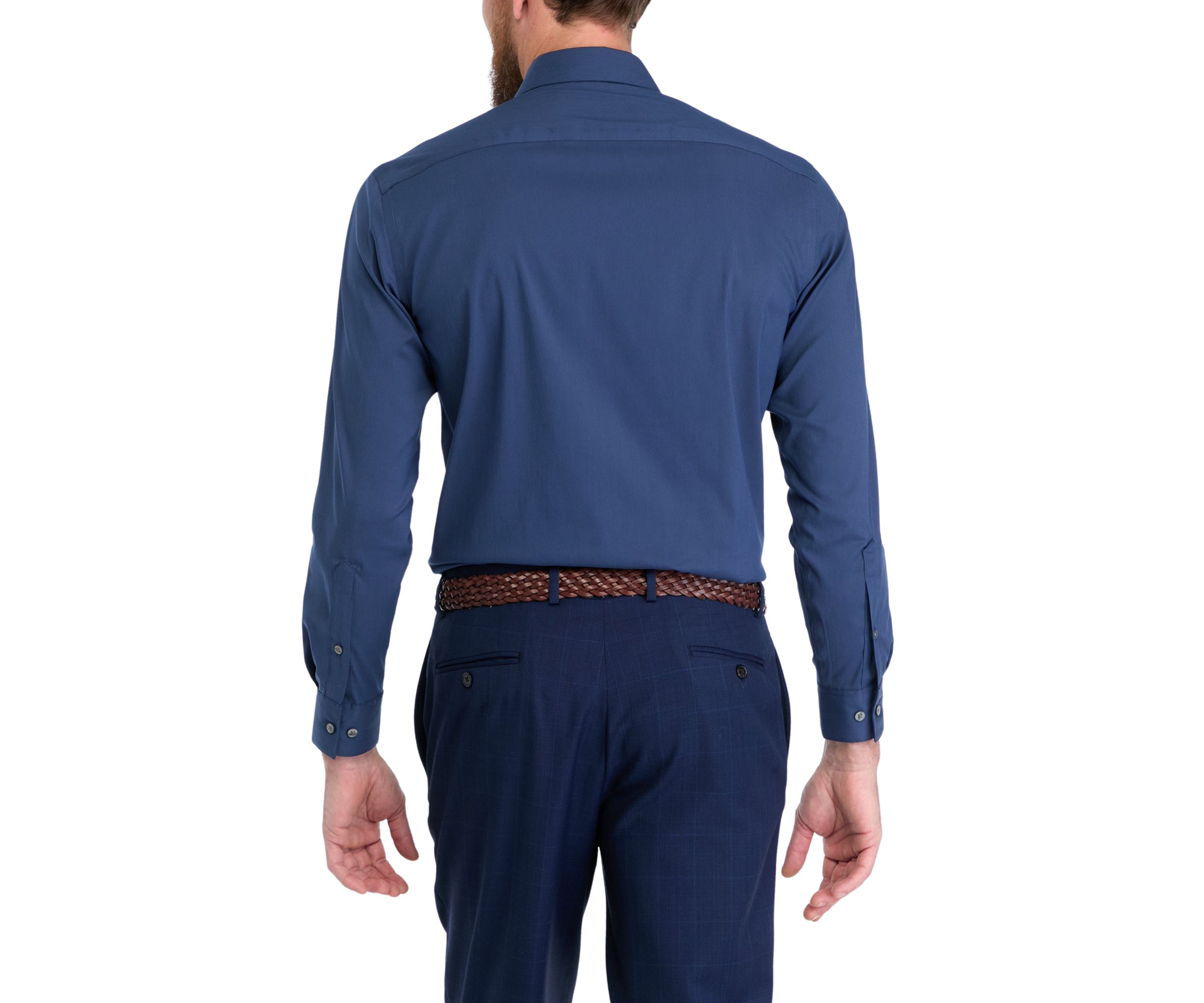 Mens Ultra Wrinkle Free Stretch Collar Shirt