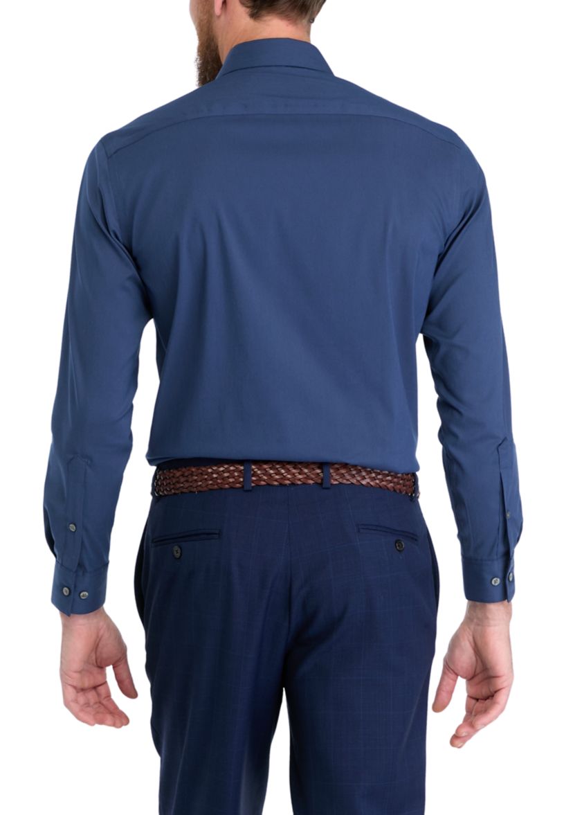 Mens Ultra Wrinkle Free Stretch Collar Shirt