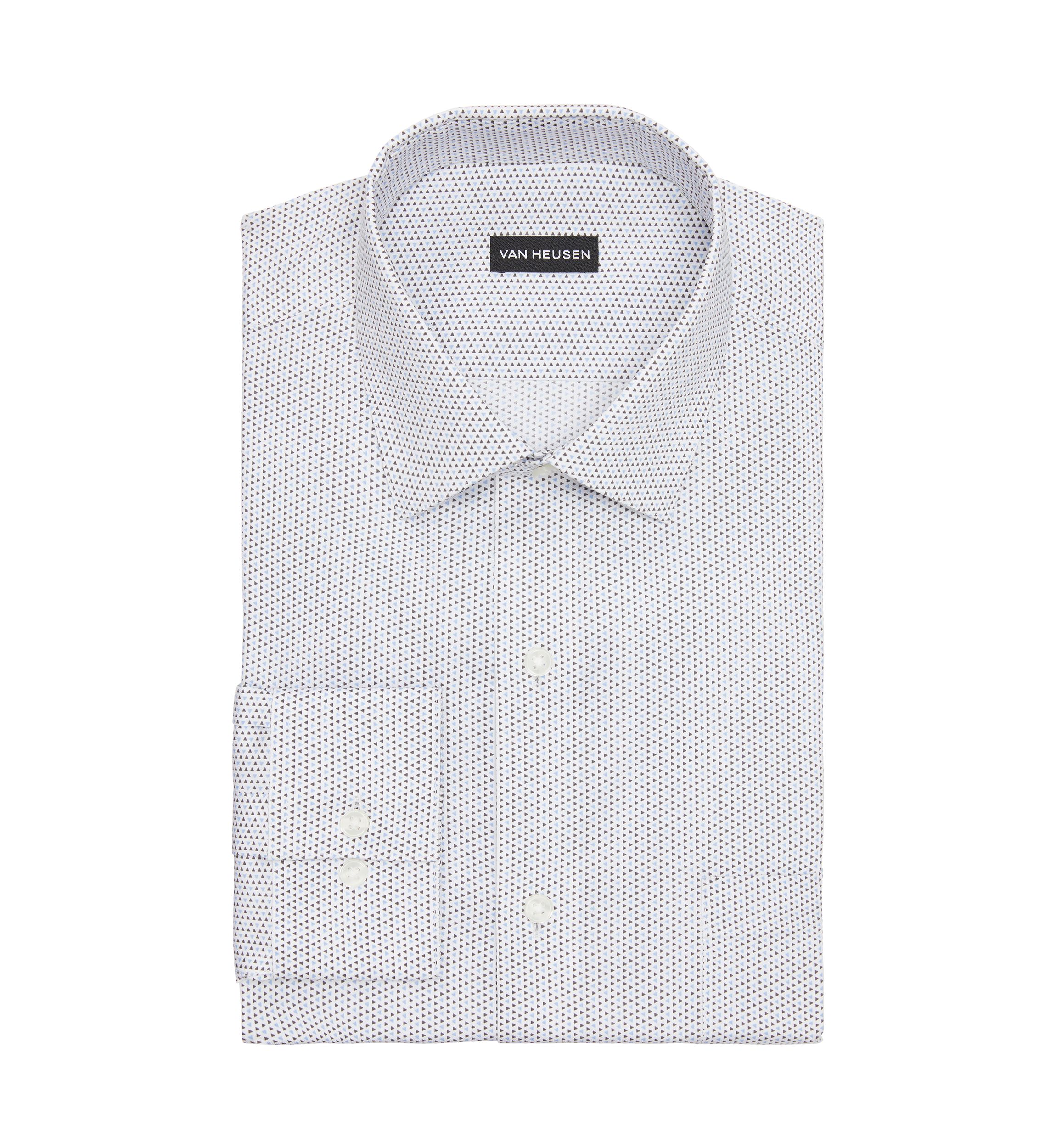 Mens Ultra Wrinkle Free Stretch Collar Shirt