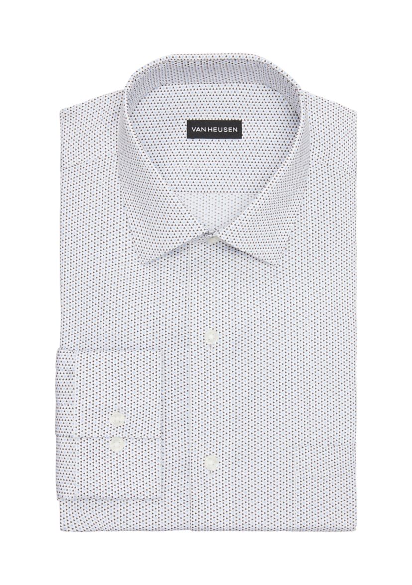 Mens Ultra Wrinkle Free Stretch Collar Shirt