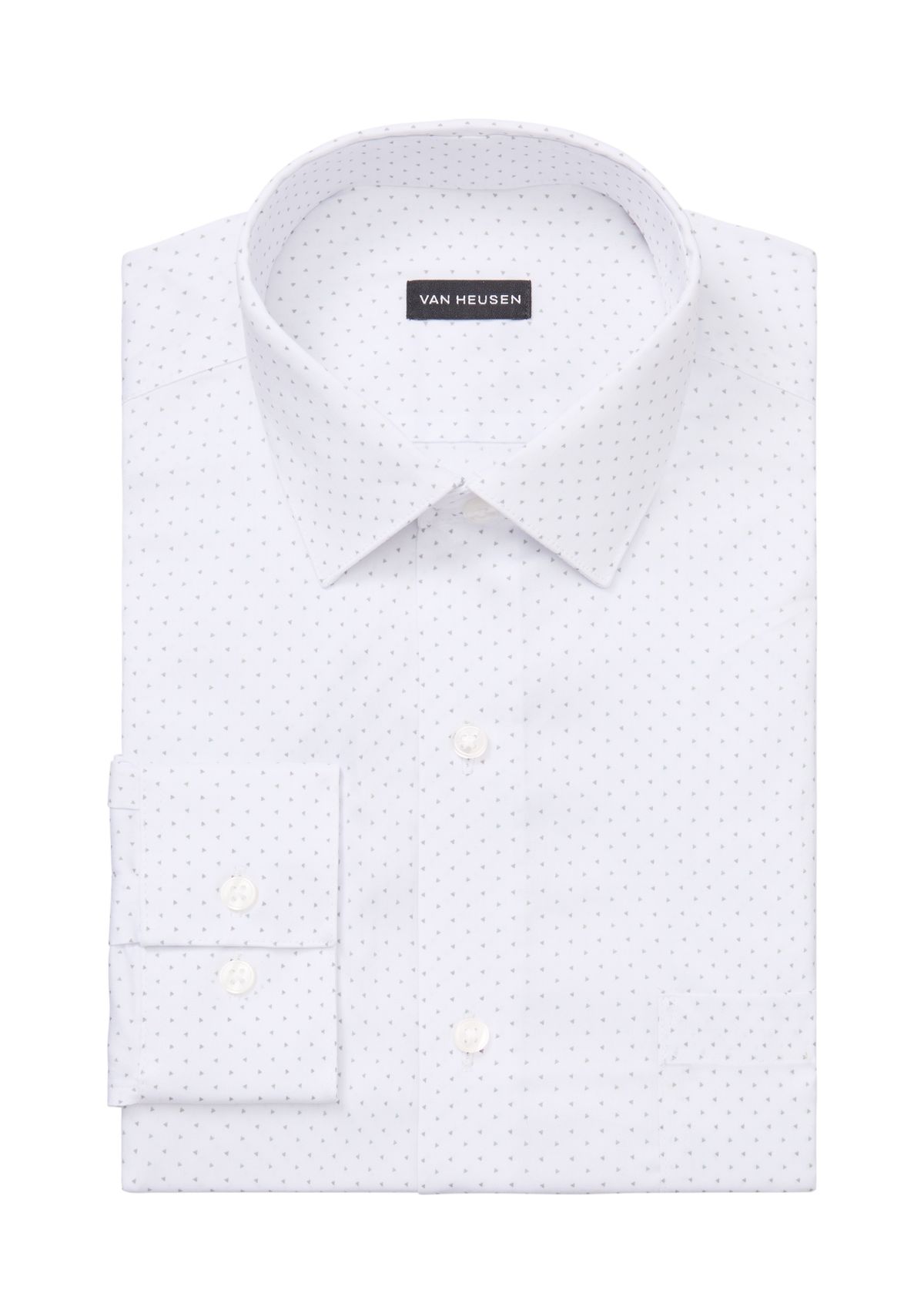 Mens Ultra Wrinkle Free Stretch Collar Shirt