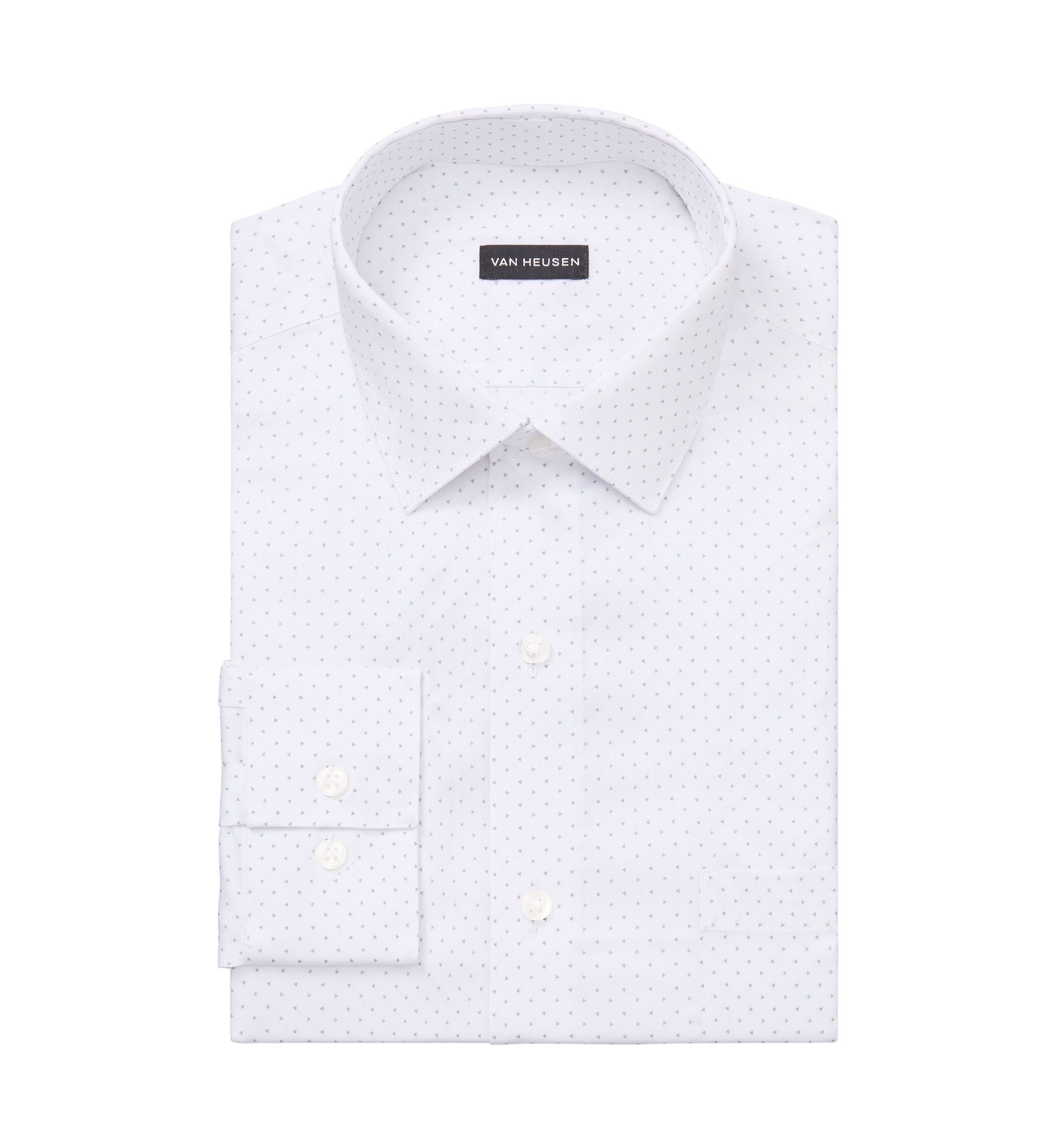 Mens Ultra Wrinkle Free Stretch Collar Shirt