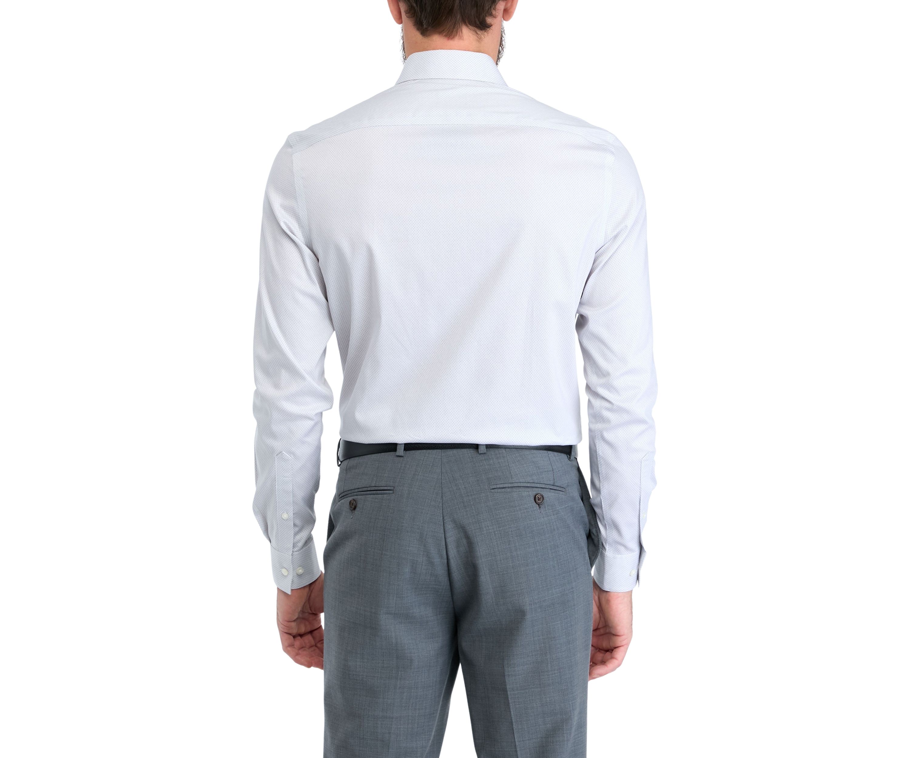   Mens Ultra Wrinkle Free Stretch Collar Shirt 