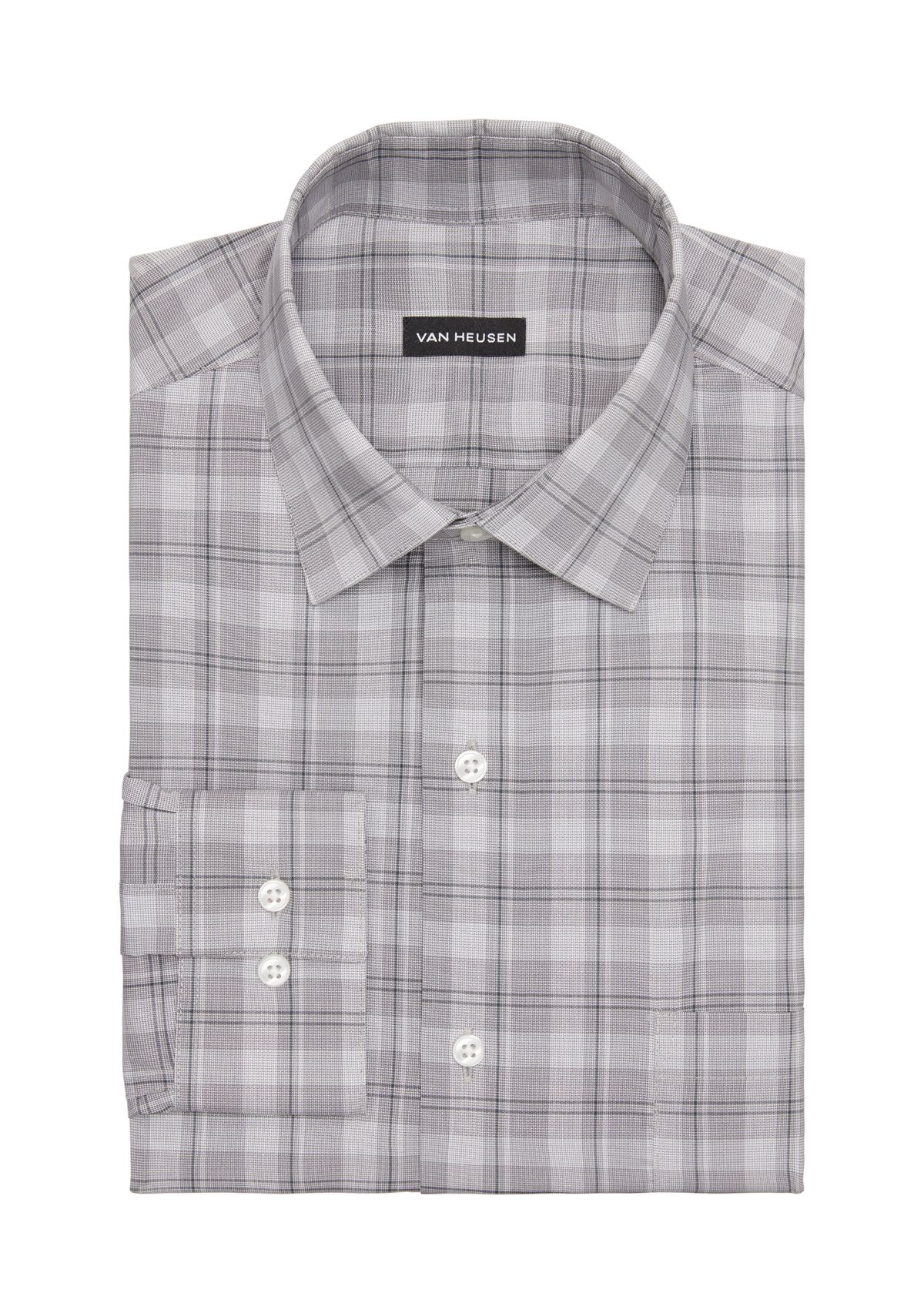 Mens Ultra Wrinkle Free Stretch Collar Shirt