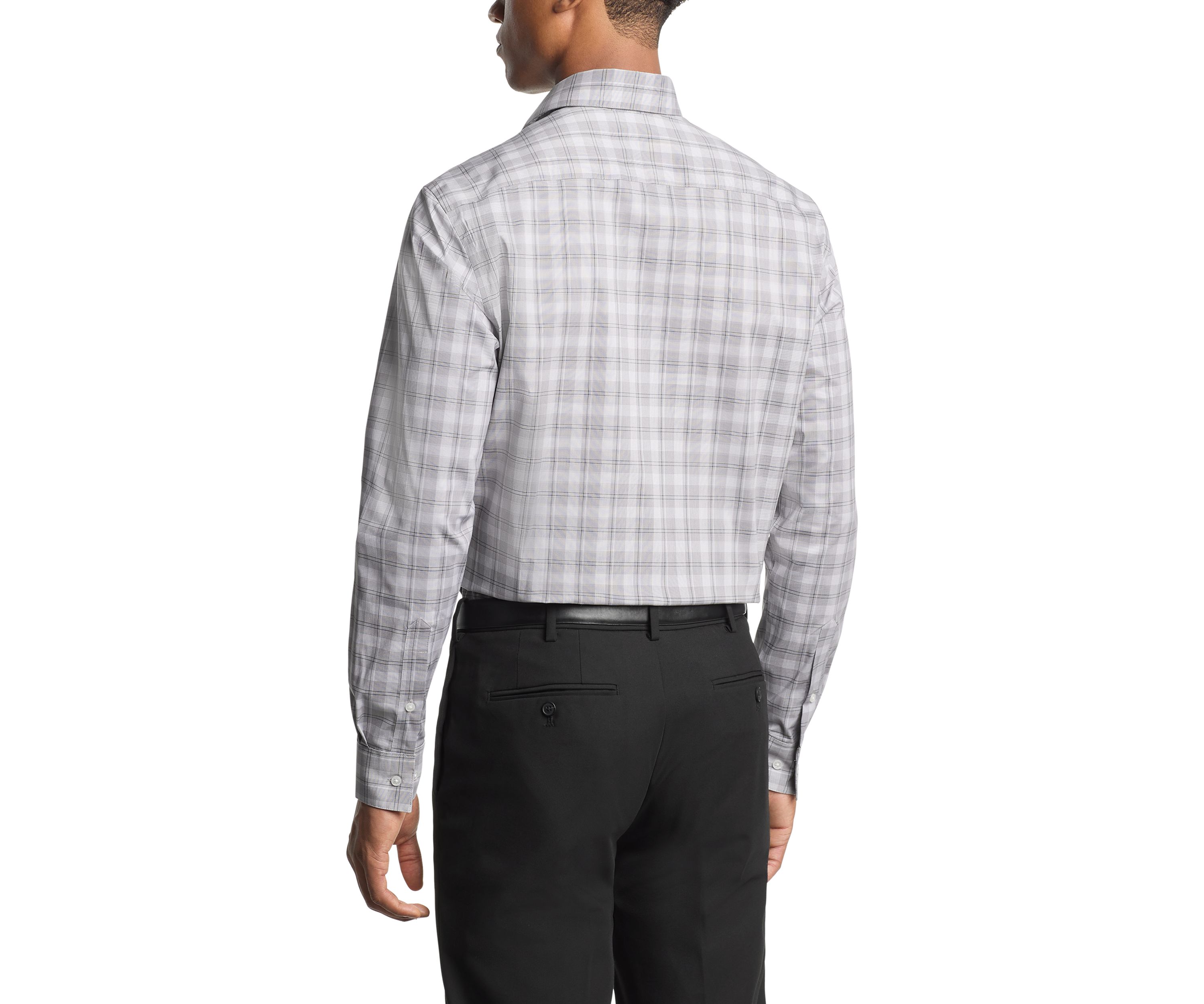 Mens Ultra Wrinkle Free Stretch Collar Shirt