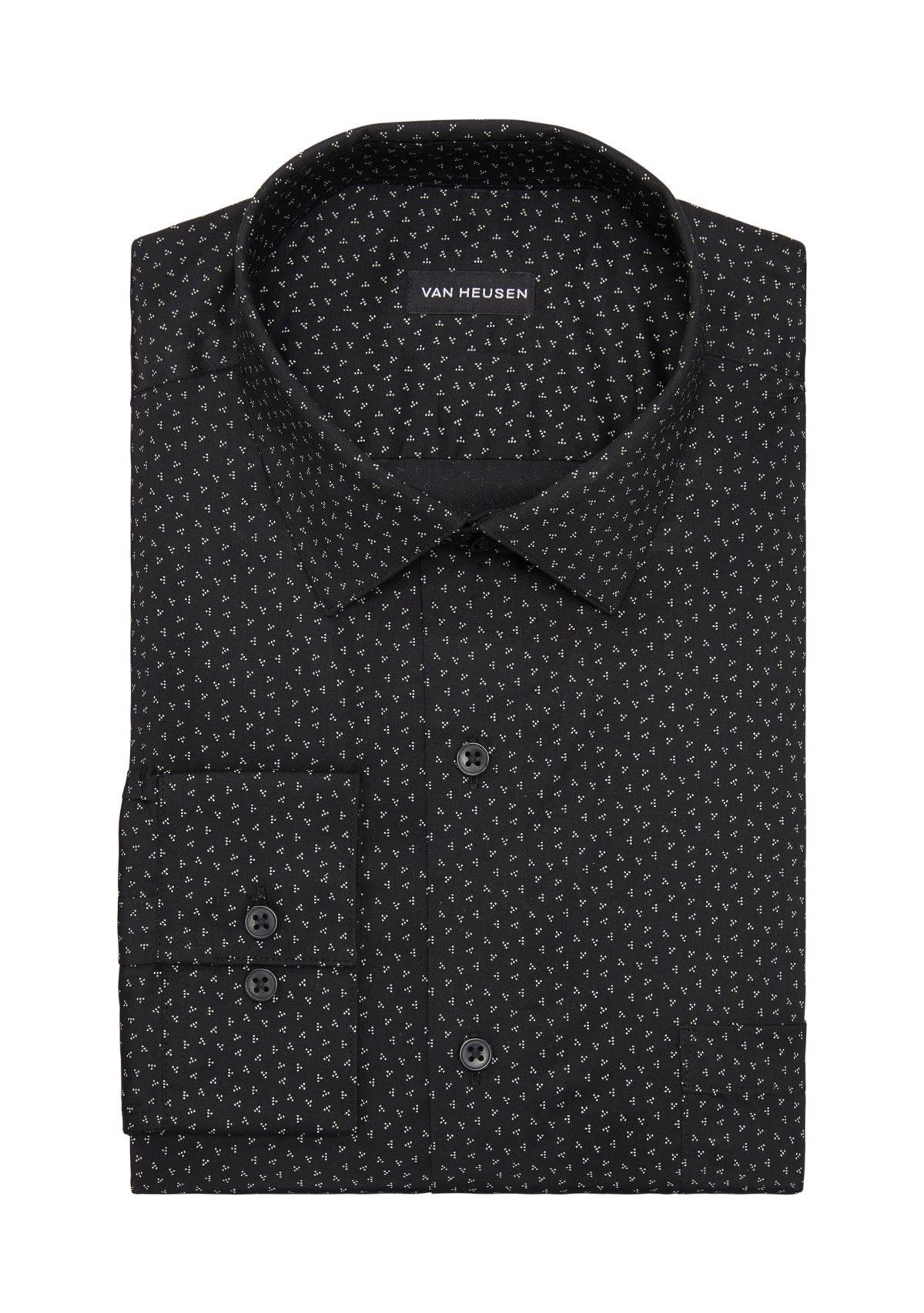 Regular Fit Printed Dress Shirt