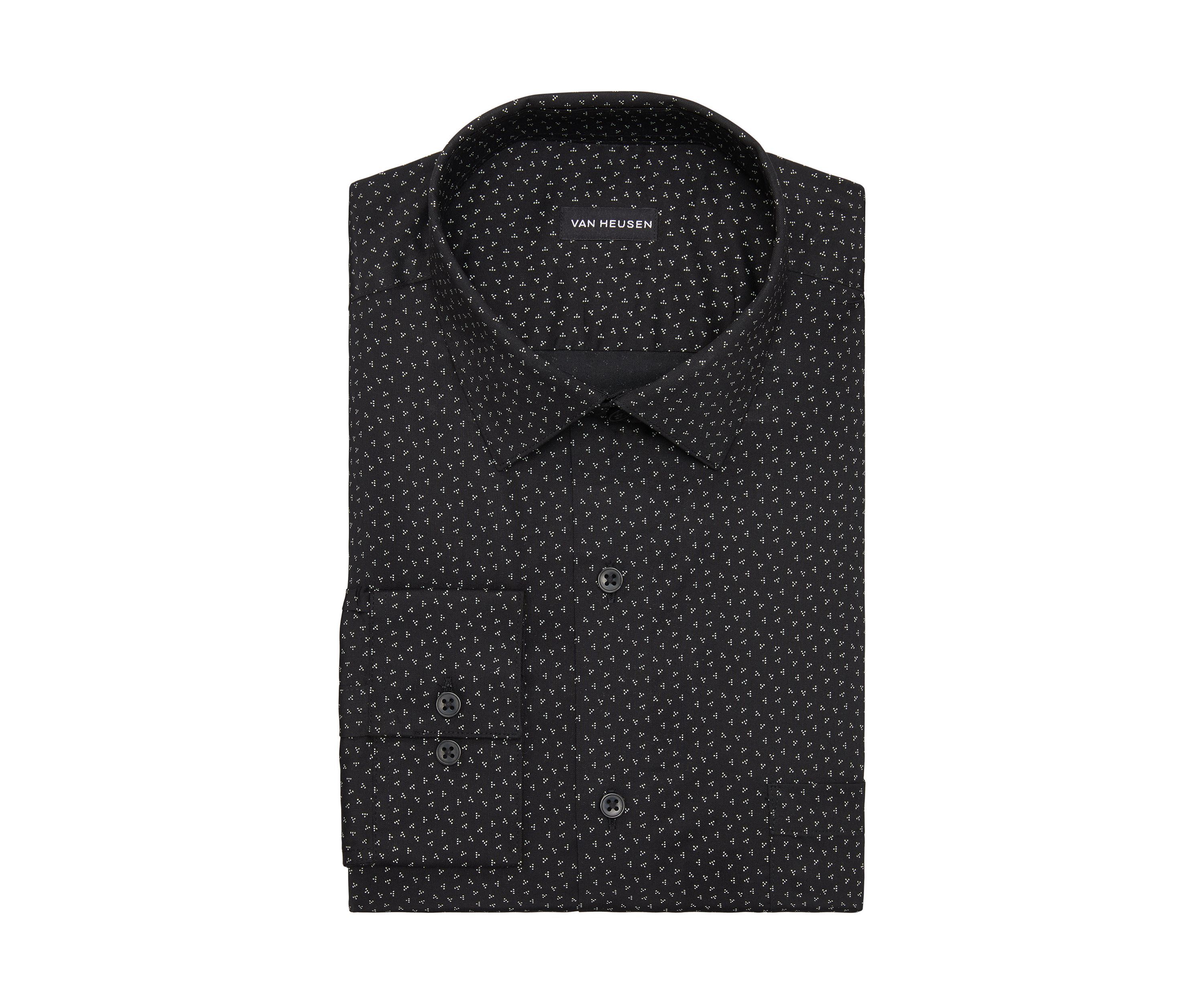 Regular Fit Printed Dress Shirt