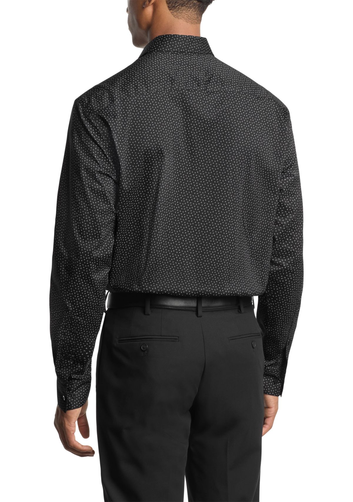 Regular Fit Printed Dress Shirt