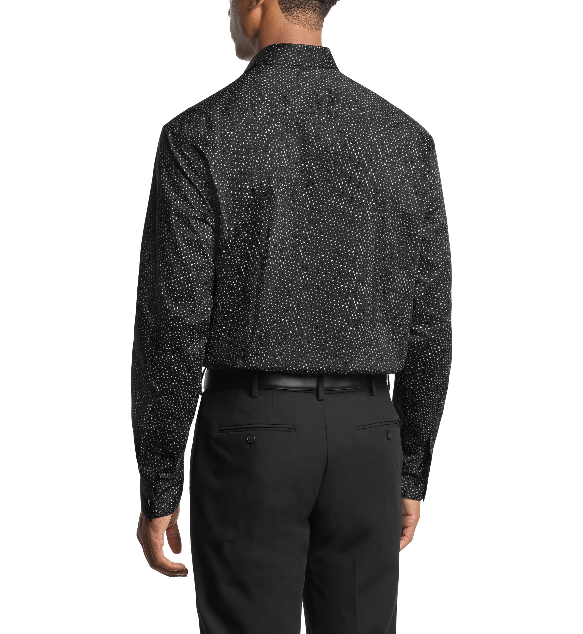 Regular Fit Printed Dress Shirt