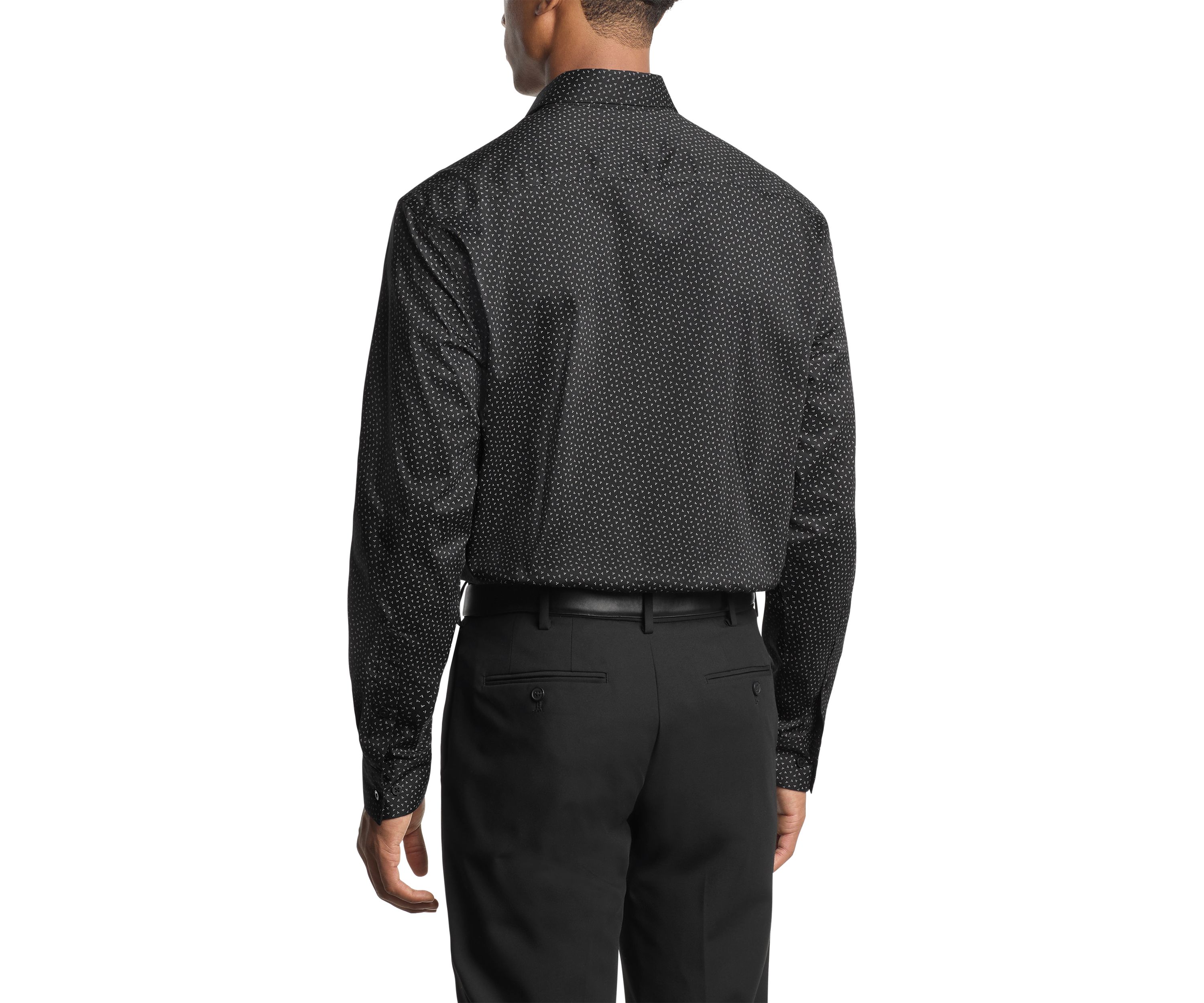 Regular Fit Printed Dress Shirt