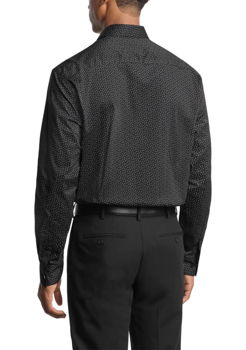 Regular Fit Printed Dress Shirt