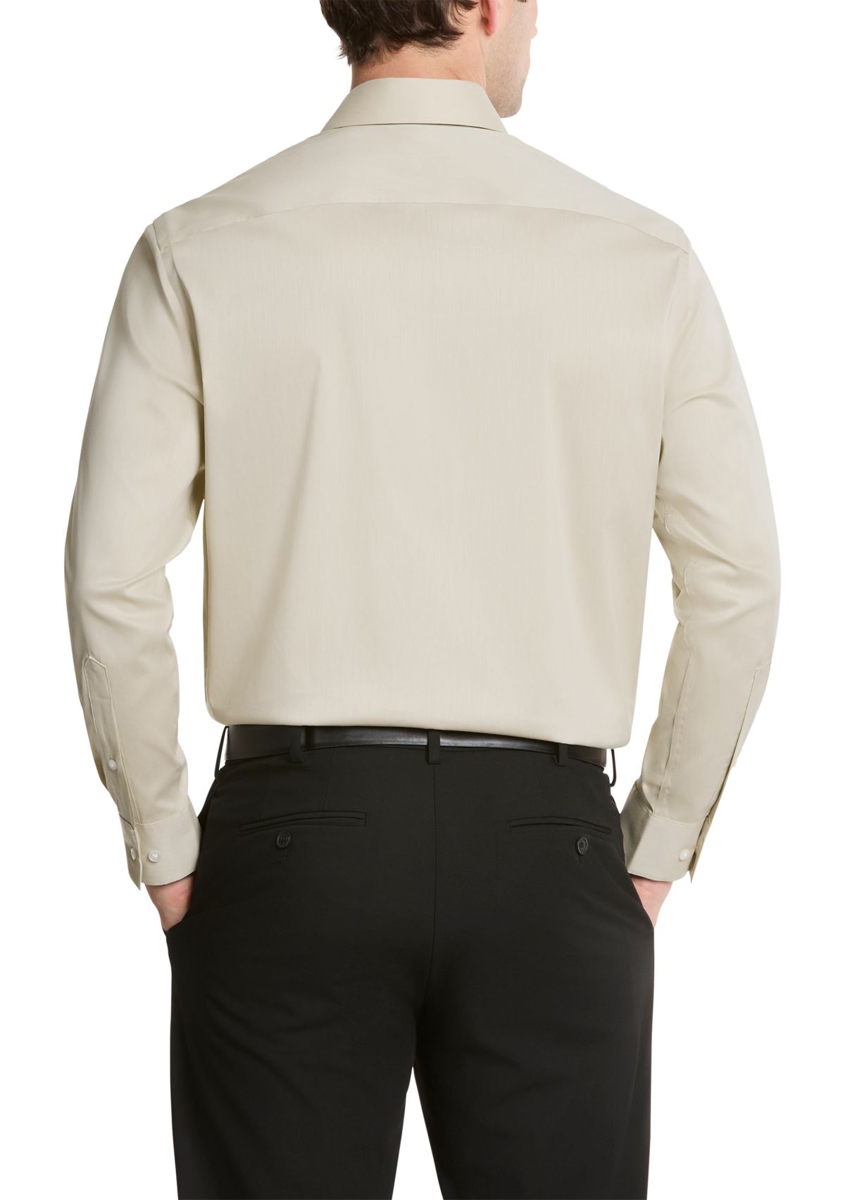 Mens Ultra Wrinkle Free Regular Fit Dress Shirt