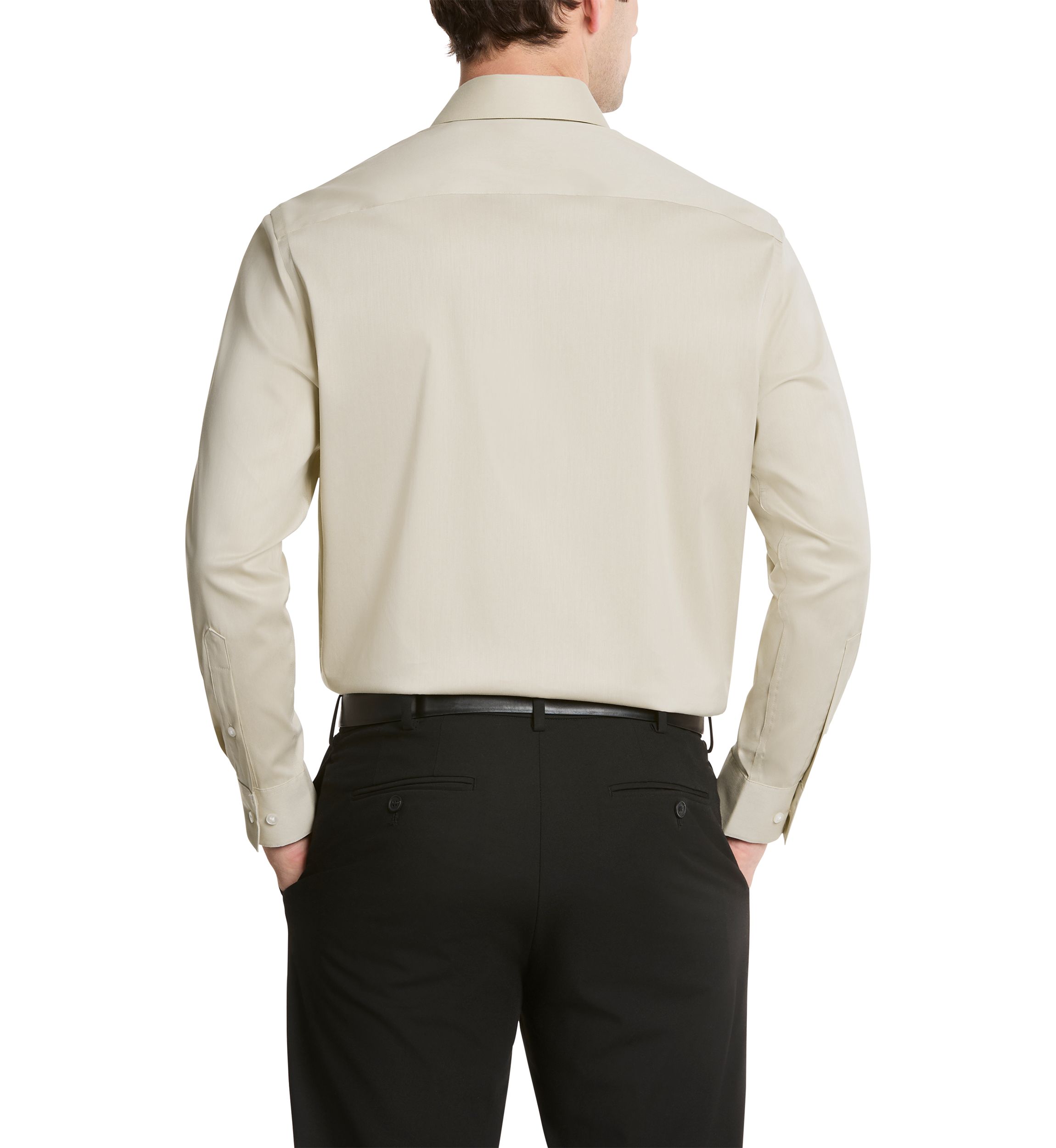 Mens Ultra Wrinkle Free Regular Fit Dress Shirt